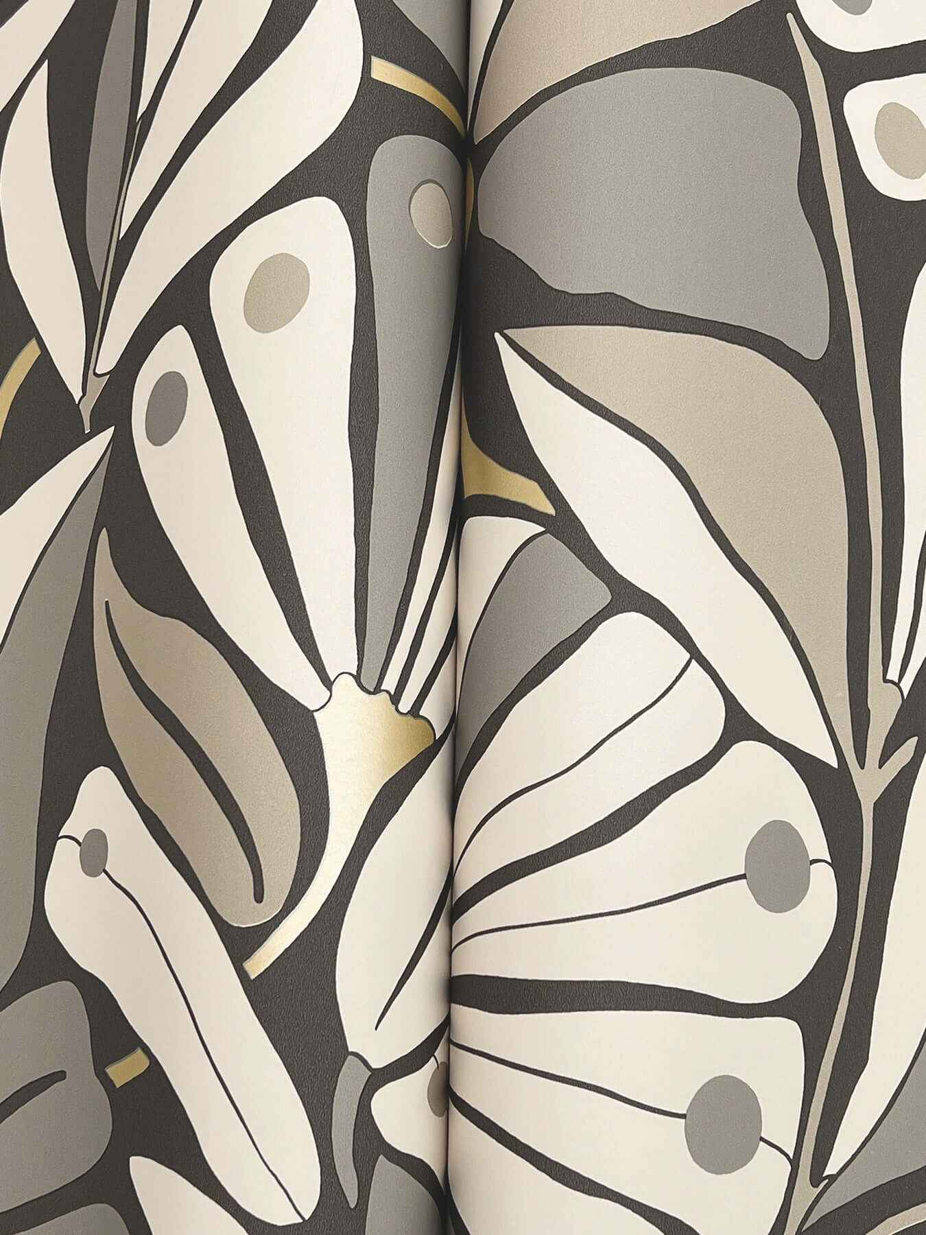 Cabana Club Onyx Wallpaper - York Wallcoverings - MT5626 - York Wallcoverings Wallpaper