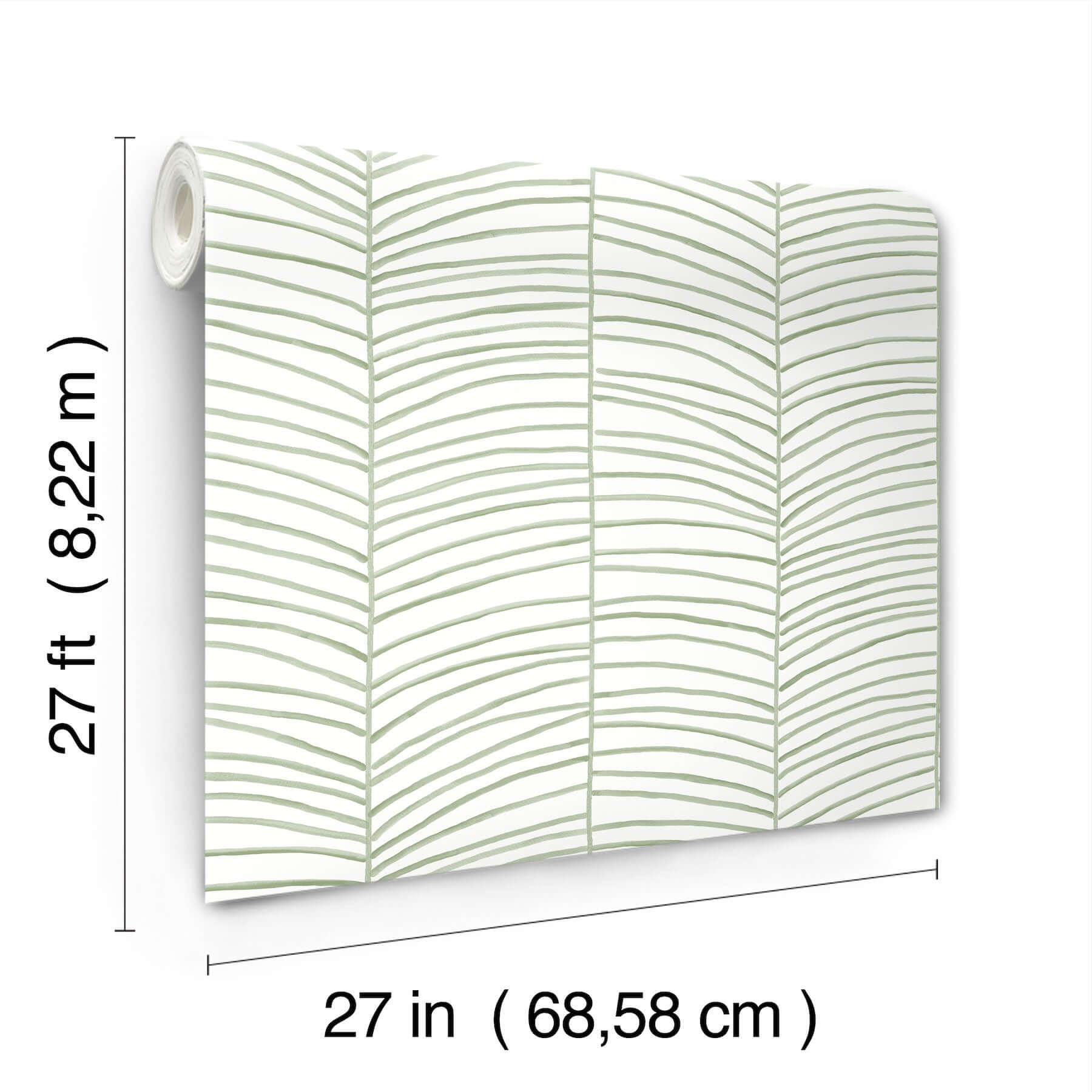 cascade-palm-chevron-palm-wallpaper-york-wallcoverings-mt5674 - York Wallpaper Wallpaper
