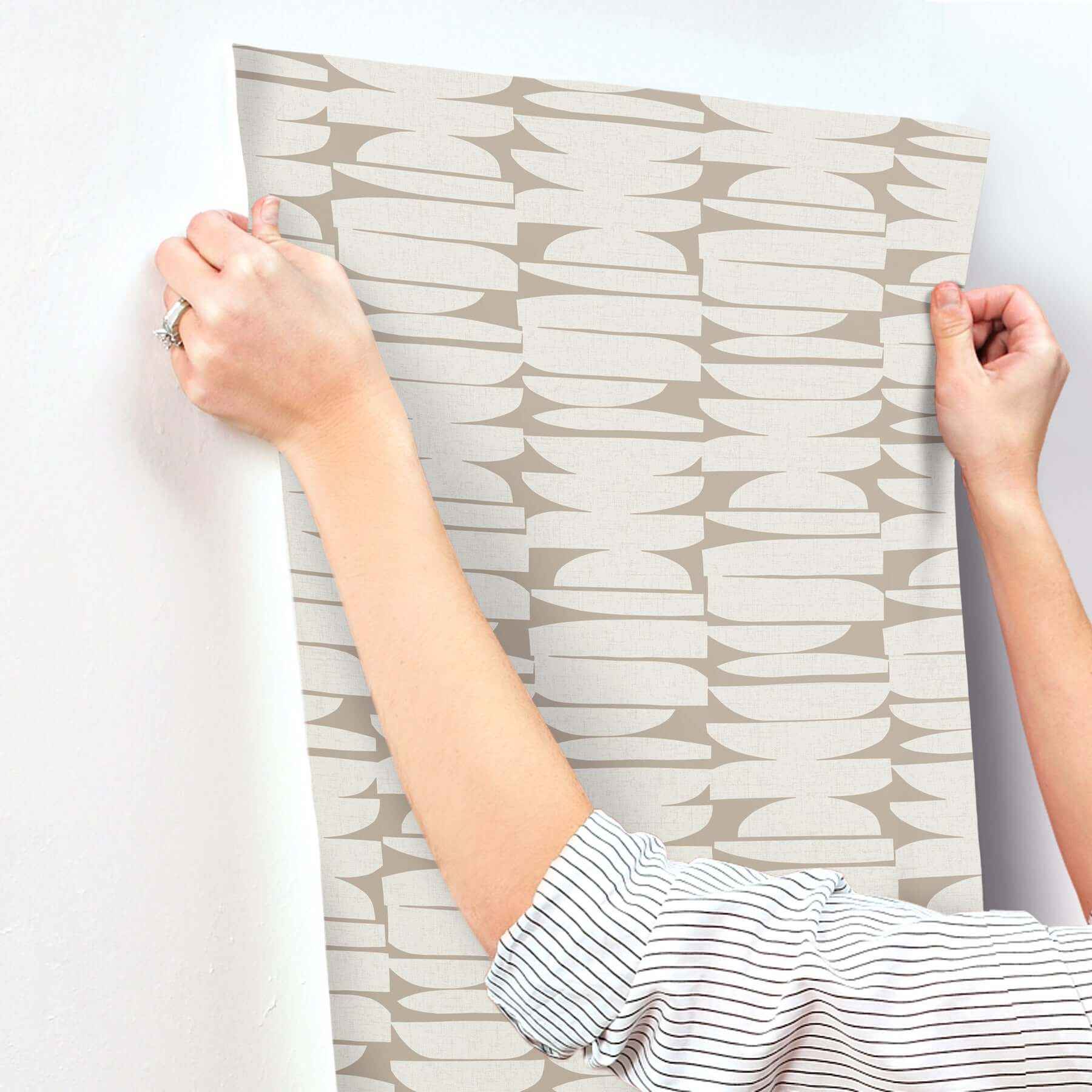 Lovely Libra Dune Wallpaper - York Wallcoverings - MT5652 - York Wallcoverings Wallpaper