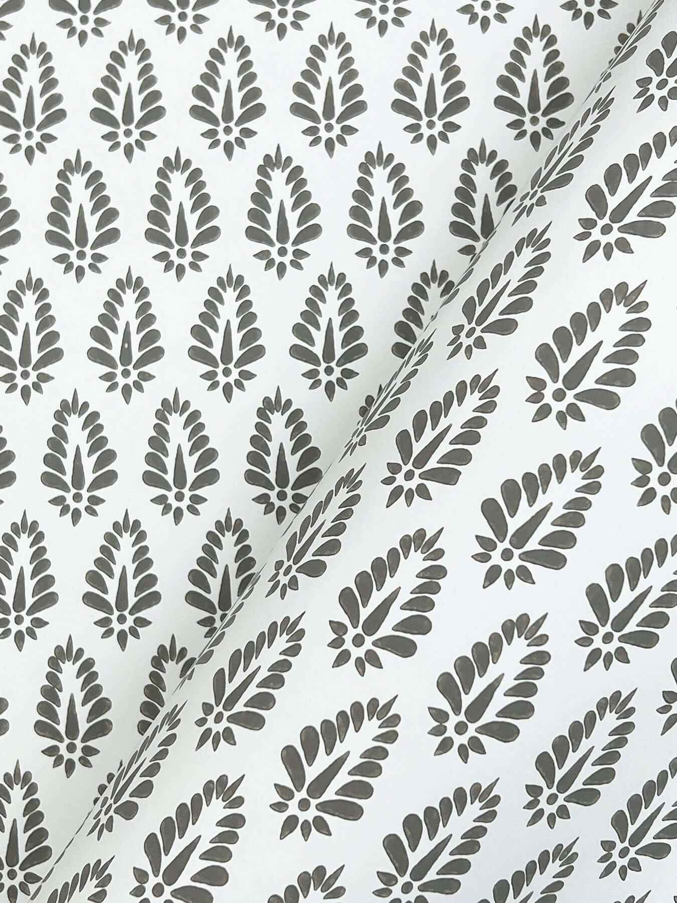 Mehndi Onyx Wallpaper - York Wallcoverings - MT5608 - York Wallcoverings Wallpaper