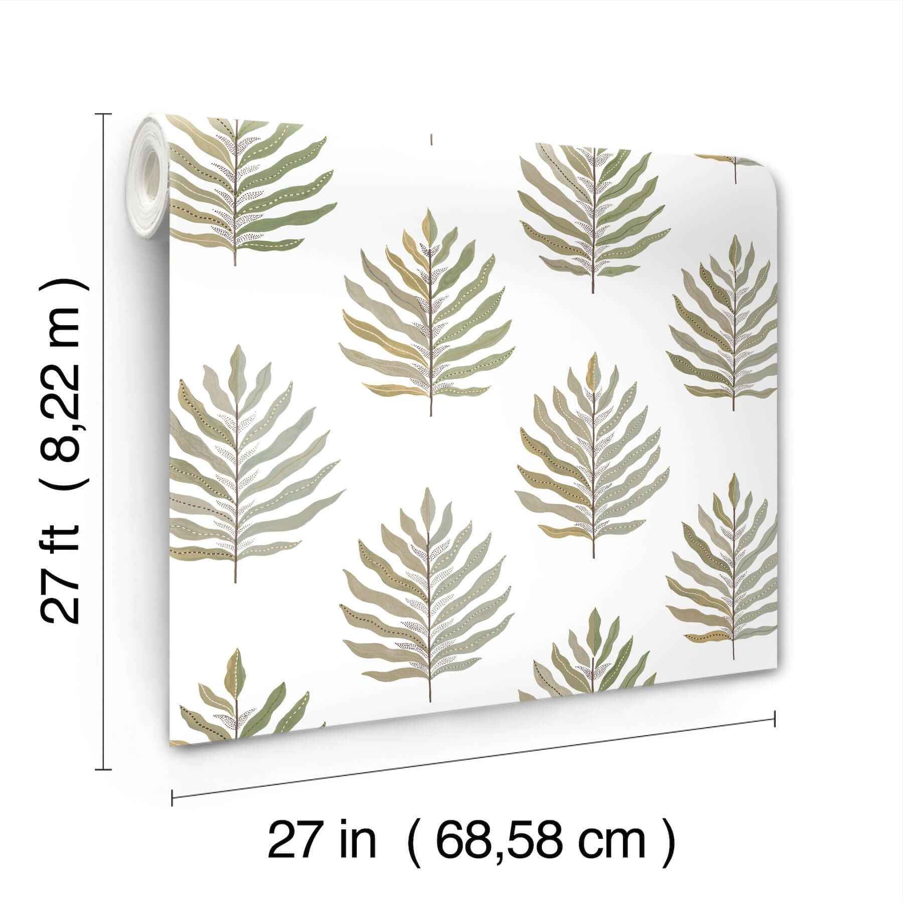 Miramar Desert Palm Wallpaper - York Wallcoverings - MT5603 - York Wallcoverings Wallpaper