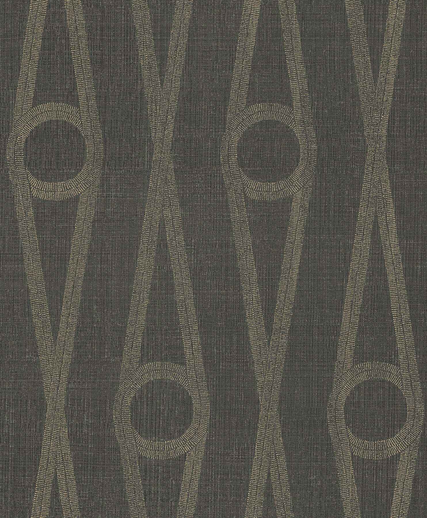 Henlein Charcoal Wallpaper - York Wallcoverings - AB3014 - York Wallcoverings Wallpaper