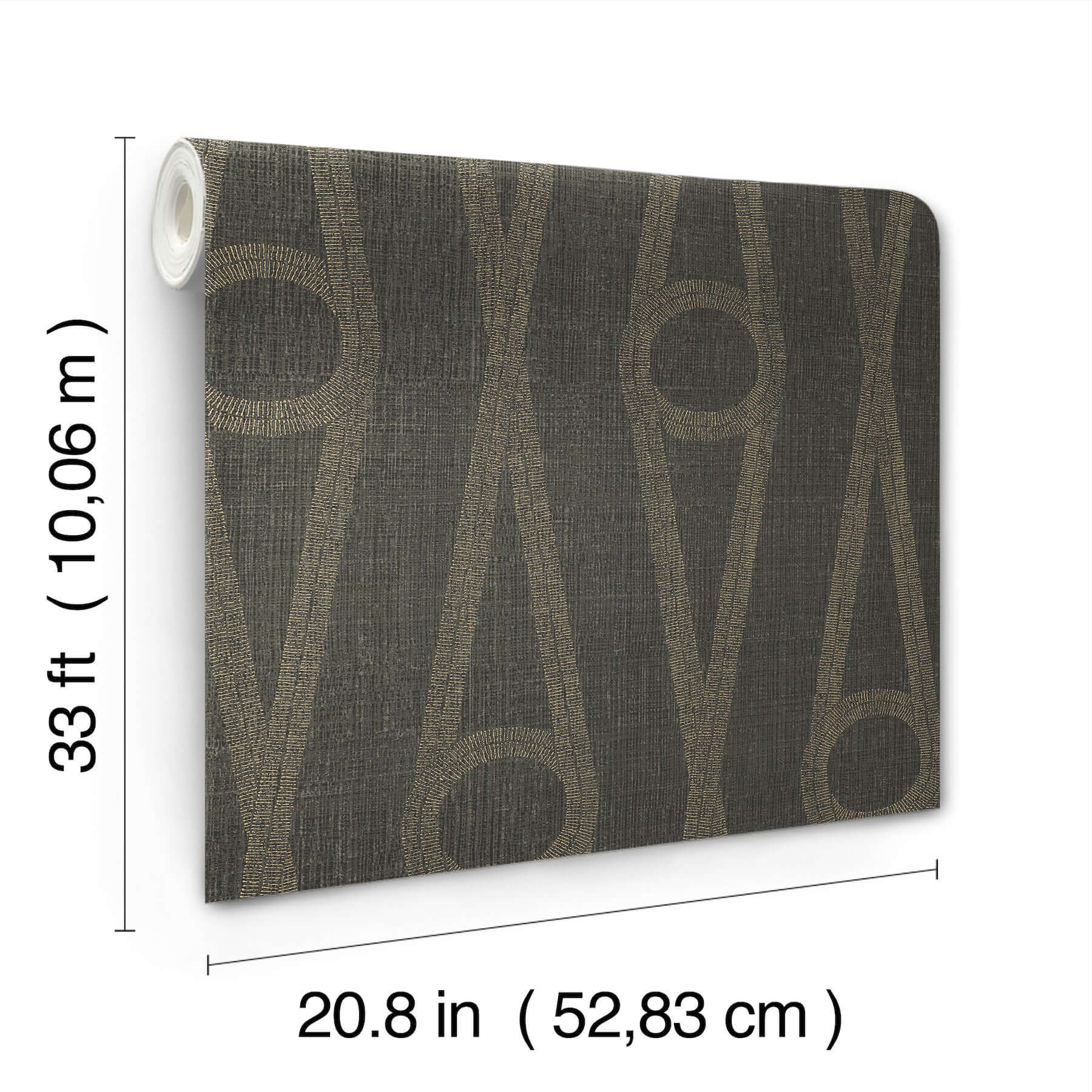 henlein-charcoal-wallpaper-york-wallcoverings-ab3014 - York Wallpaper Wallpaper