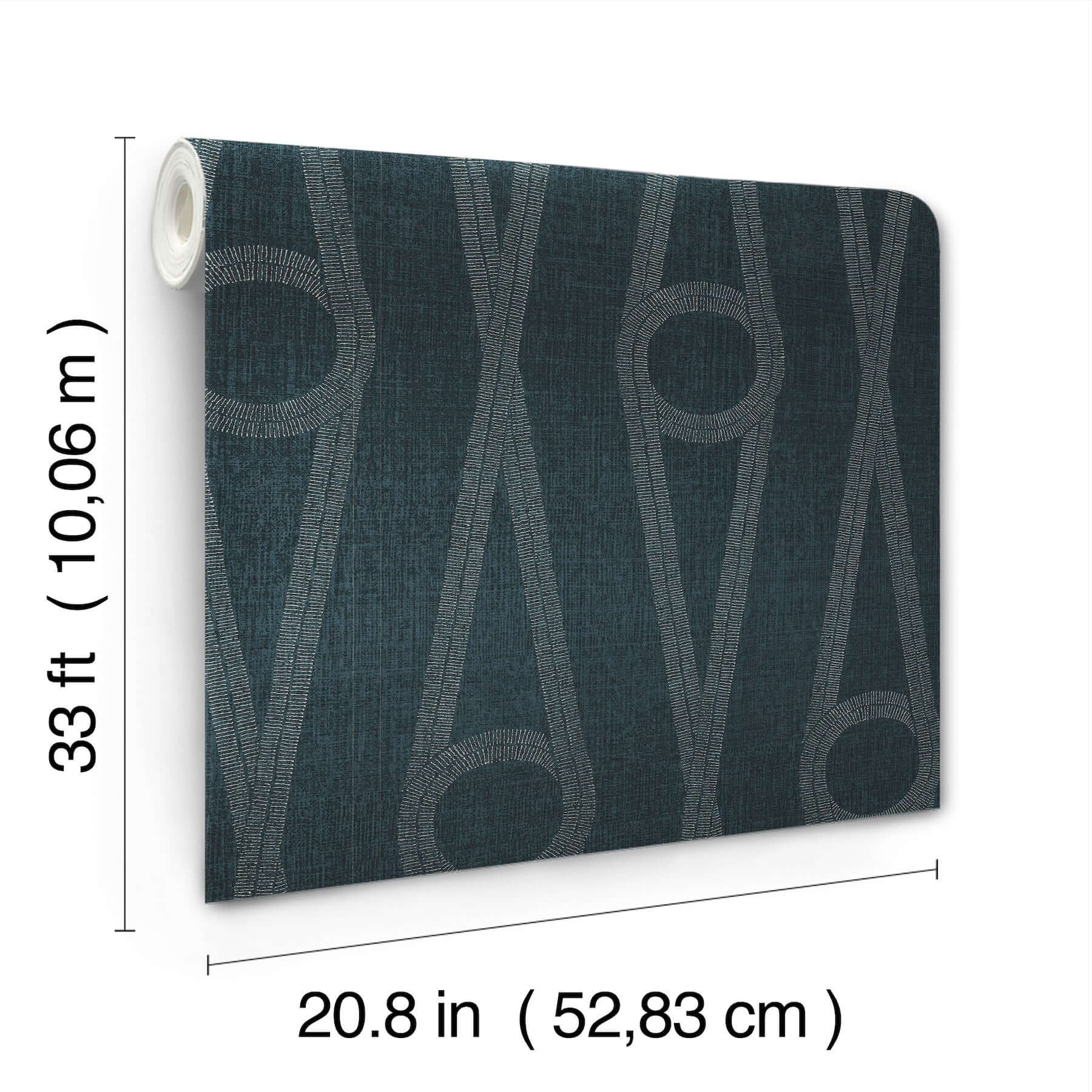 henlein-indigo-wallpaper-york-wallcoverings-ab3015 - York Wallcoverings Wallpaper