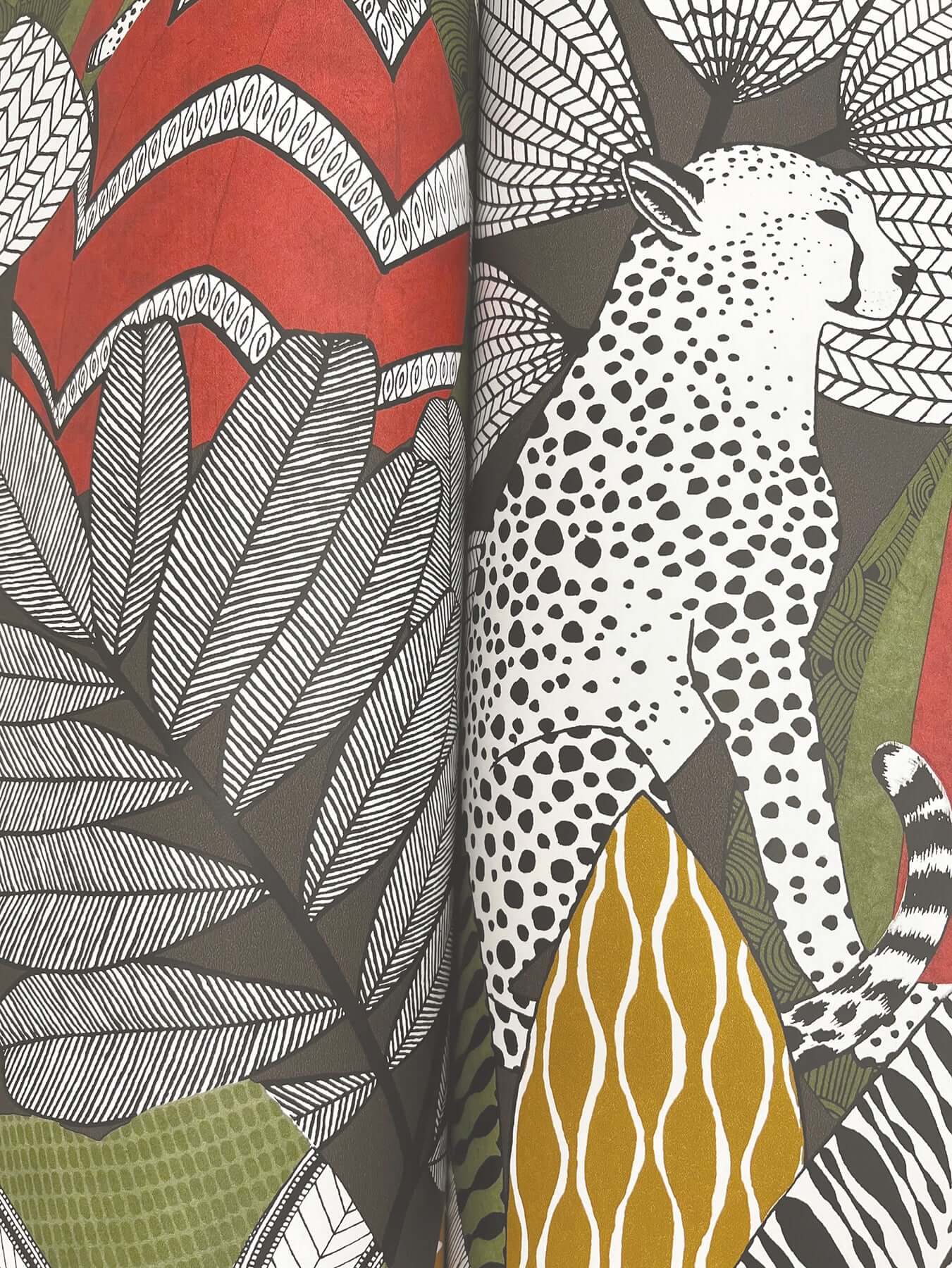 namiri-black-wallpaper-york-wallcoverings-ab3112 - York Wallpaper Wallpaper