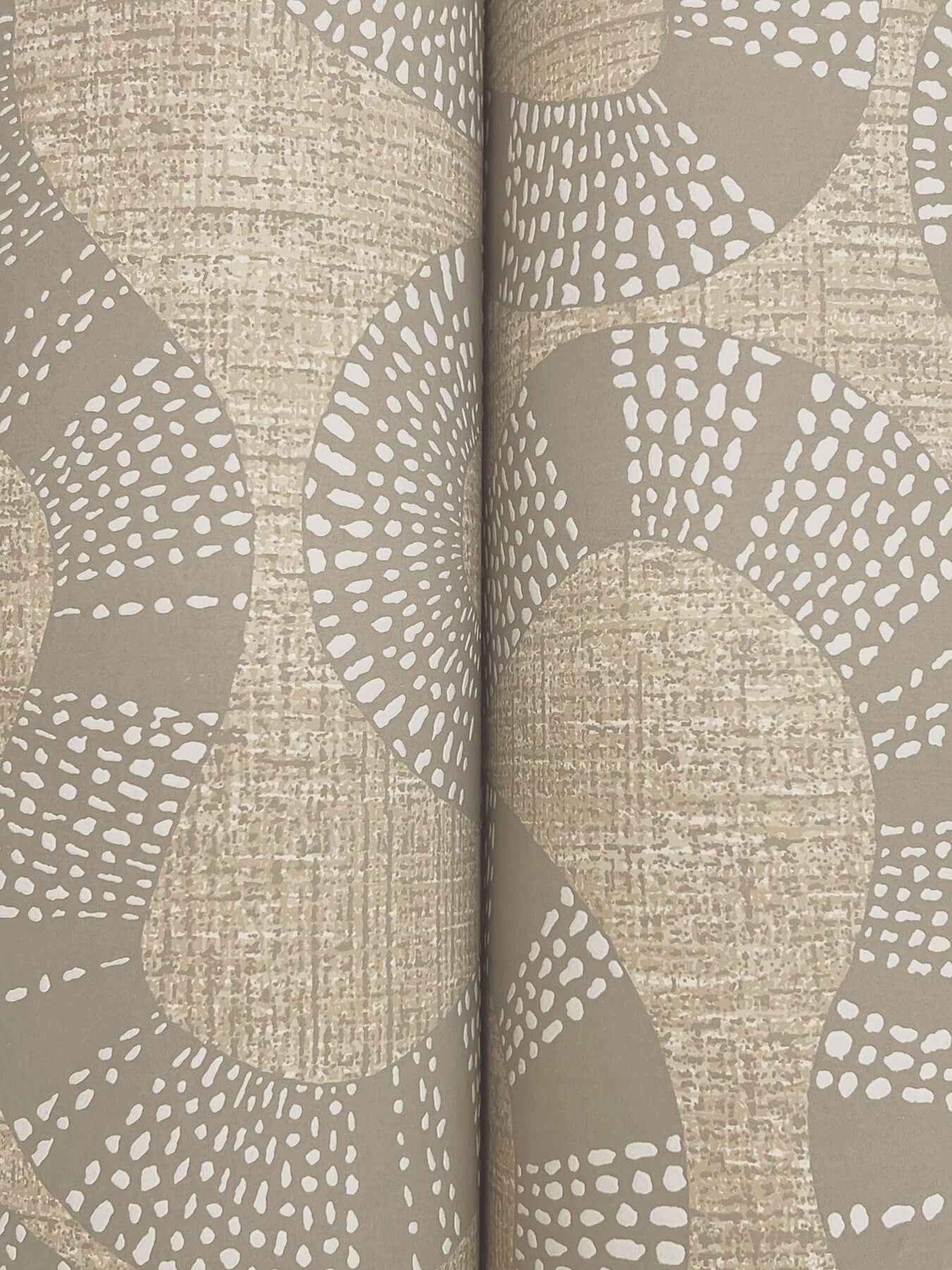 Ophidia Taupe Wallpaper - York Wallcoverings - AB3003 - York Wallcoverings Wallpaper