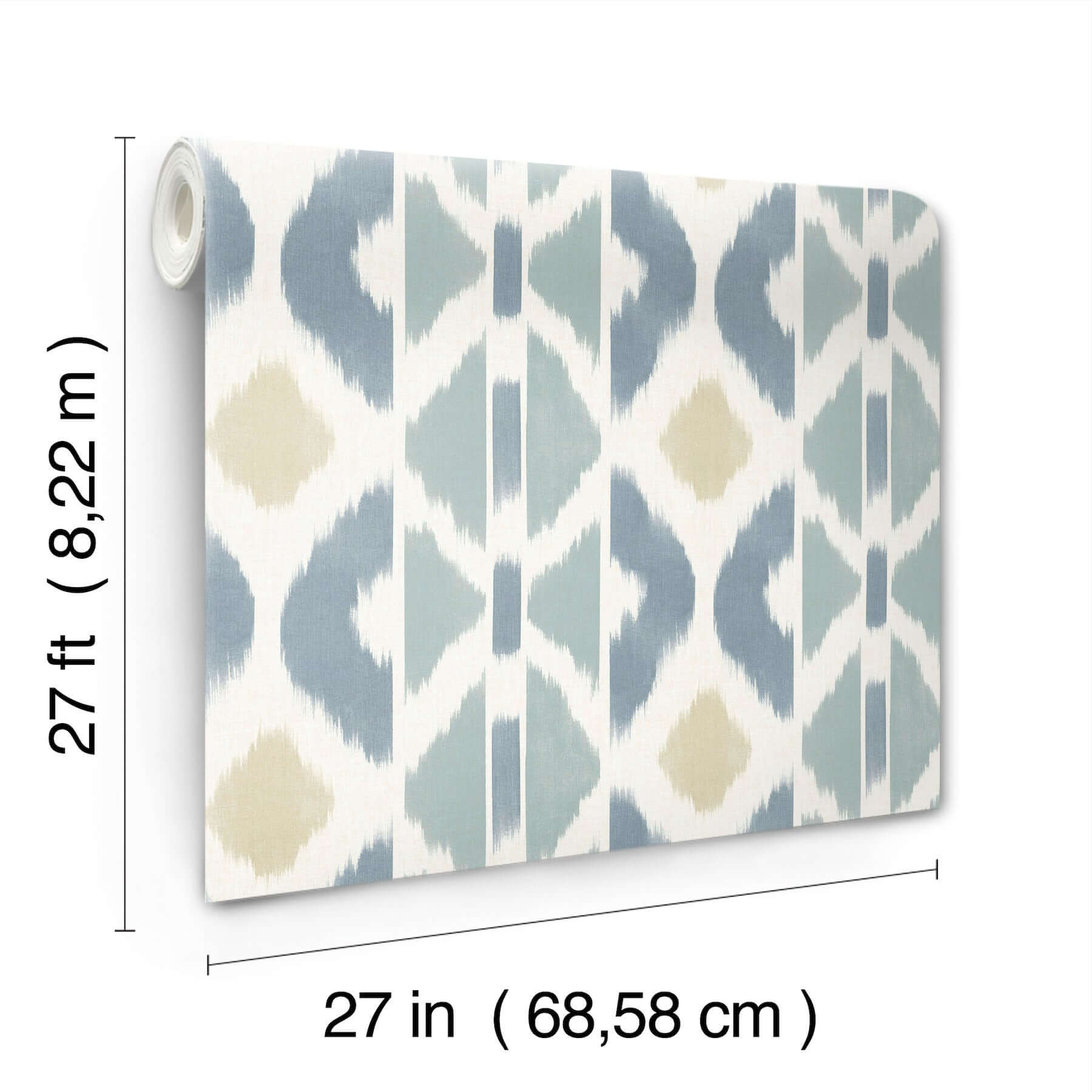 patan-denim-wallpaper-york-wallcoverings-ab3094 - York Wallcoverings Wallpaper