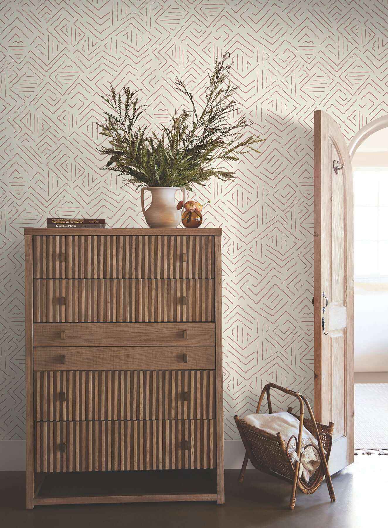 Sirih Sedona Wallpaper - York Wallcoverings - AB3086