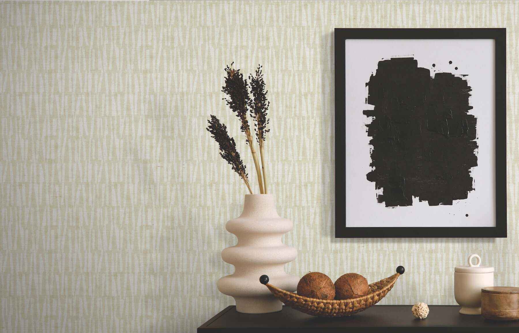 Thatched Taupe Wallpaper - York Wallcoverings - AB3041