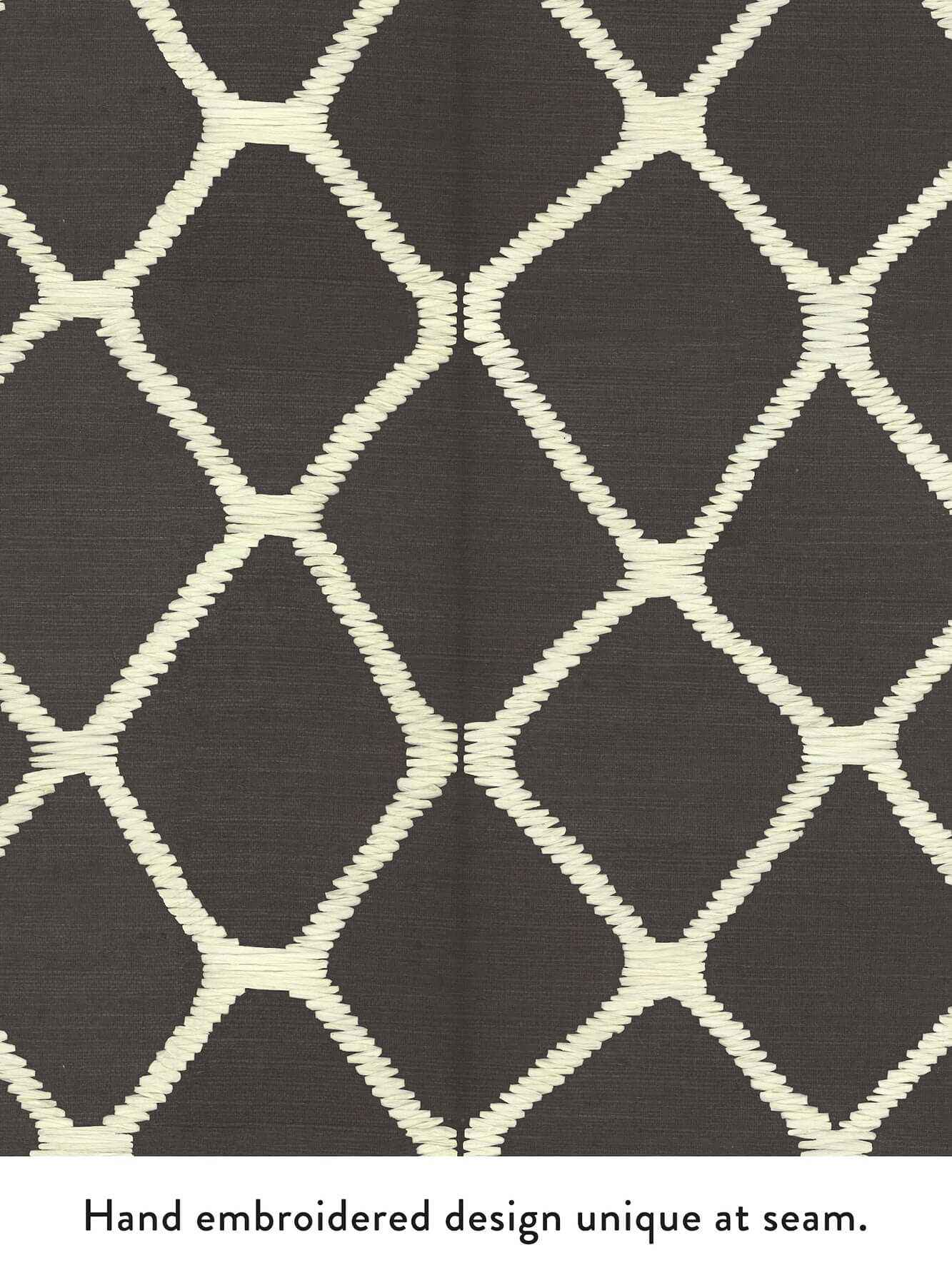 Tonga Black & White Wallpaper - York Wallcoverings - AB3121 - York Wallcoverings Wallpaper