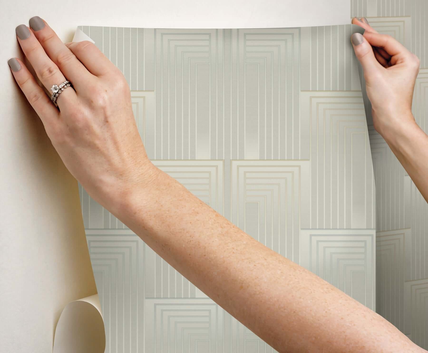 vanishing-taupe-pearl-peel-stick-wallpaper-york-wallcoverings-psw1606rl - York Wallpaper Wallpaper