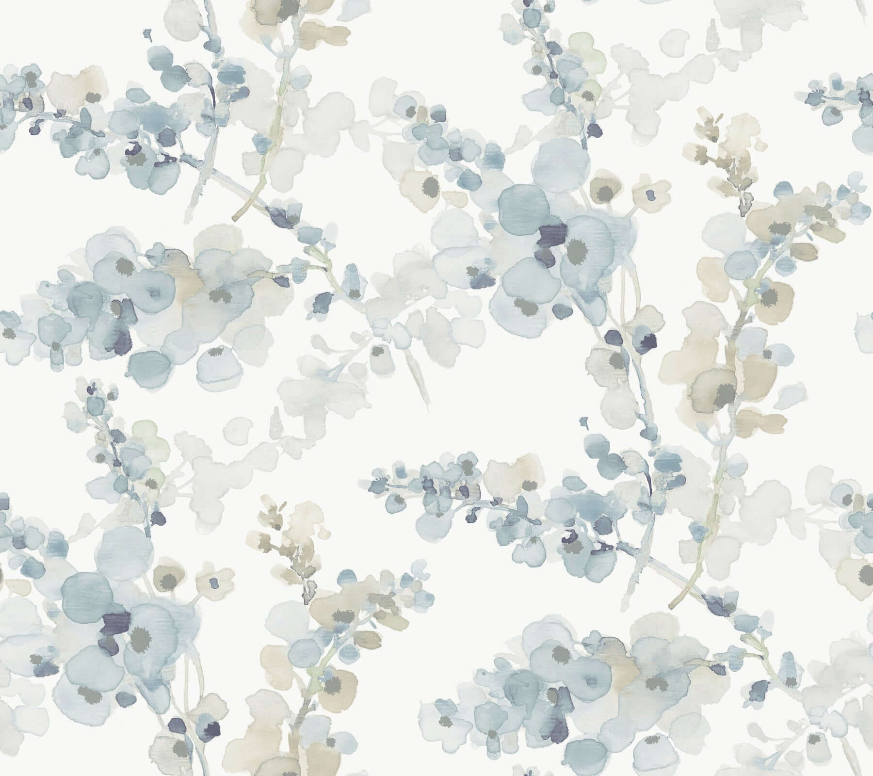 blossom-fling-blue-peel-stick-wallpaper-york-wallcoverings-psw1602rl - York Wallpaper Wallpaper