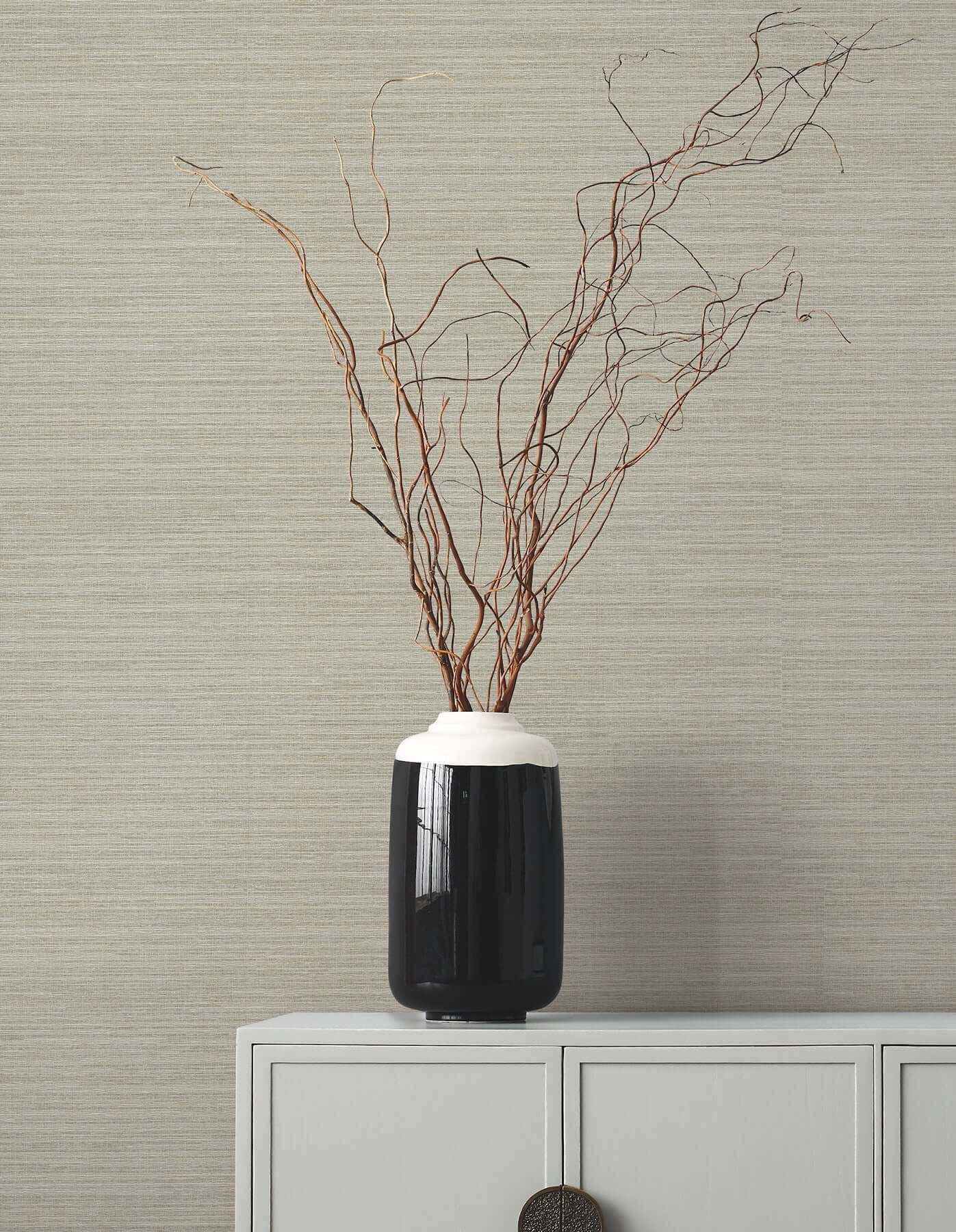 Amyra Silk Almond Wallpaper - York Wallcoverings - ZA8093N - York Wallcoverings Wallpaper