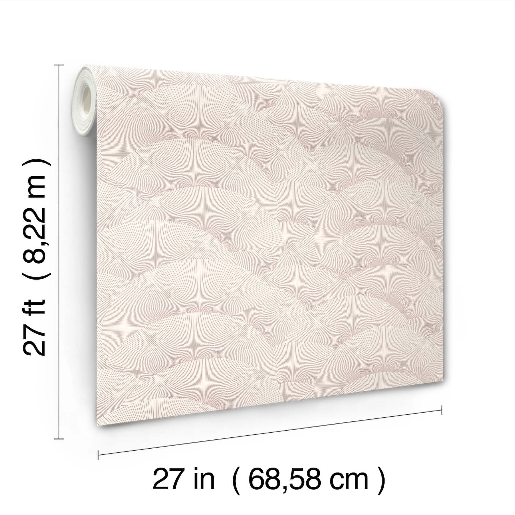morning-shell-wallpaper-blush-york-wallcoverings-za8026 - York Wallcoverings Wallpaper