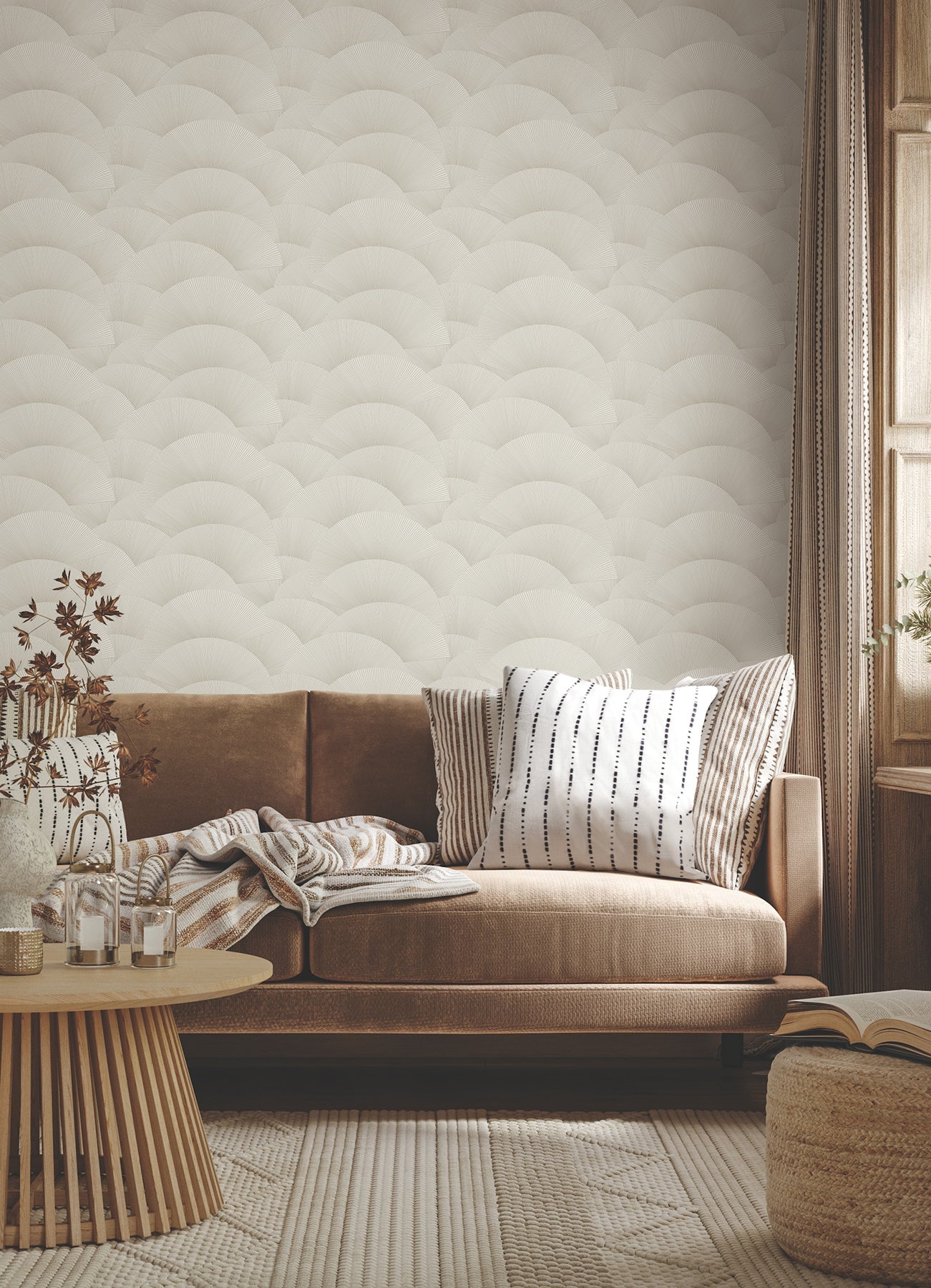 morning-shell-wallpaper-taupe-gold-york-wallcoverings-za8024