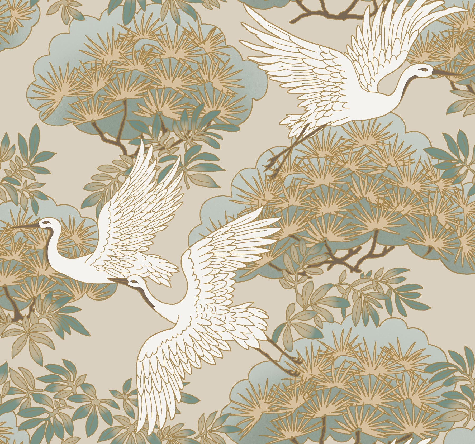 sprig-and-heron-wallpaper-beige-york-wallcoverings-za8009