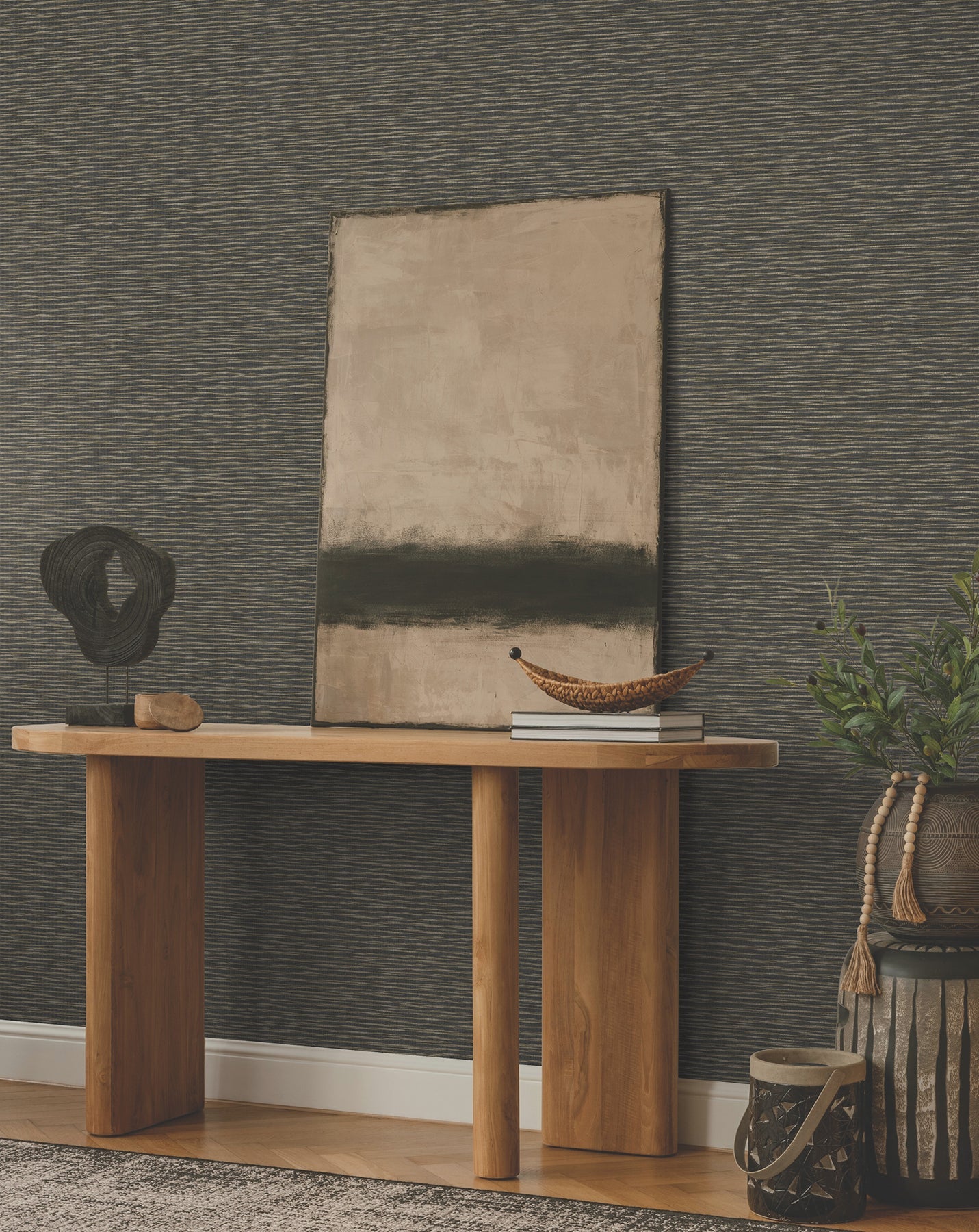lotus-weave-wallpaper-charcoal-york-wallcoverings-za8041
