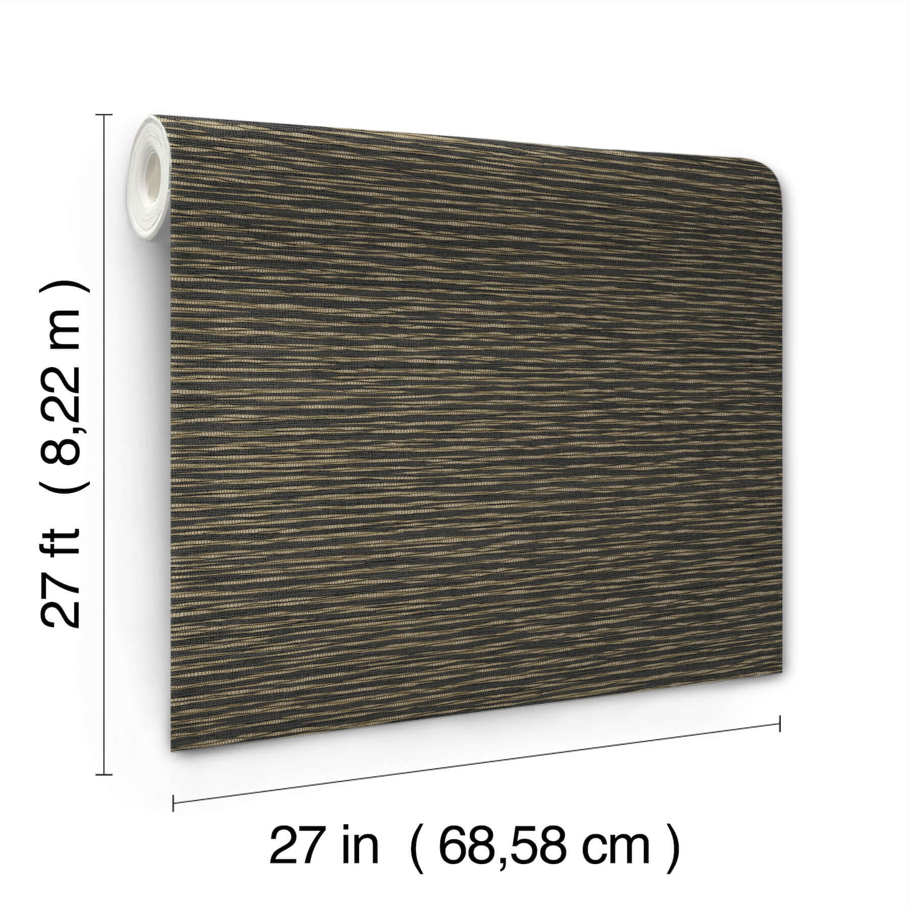 lotus-weave-charcoal-wallpaper-york-wallcoverings-za8041 - York Wallpaper Wallpaper
