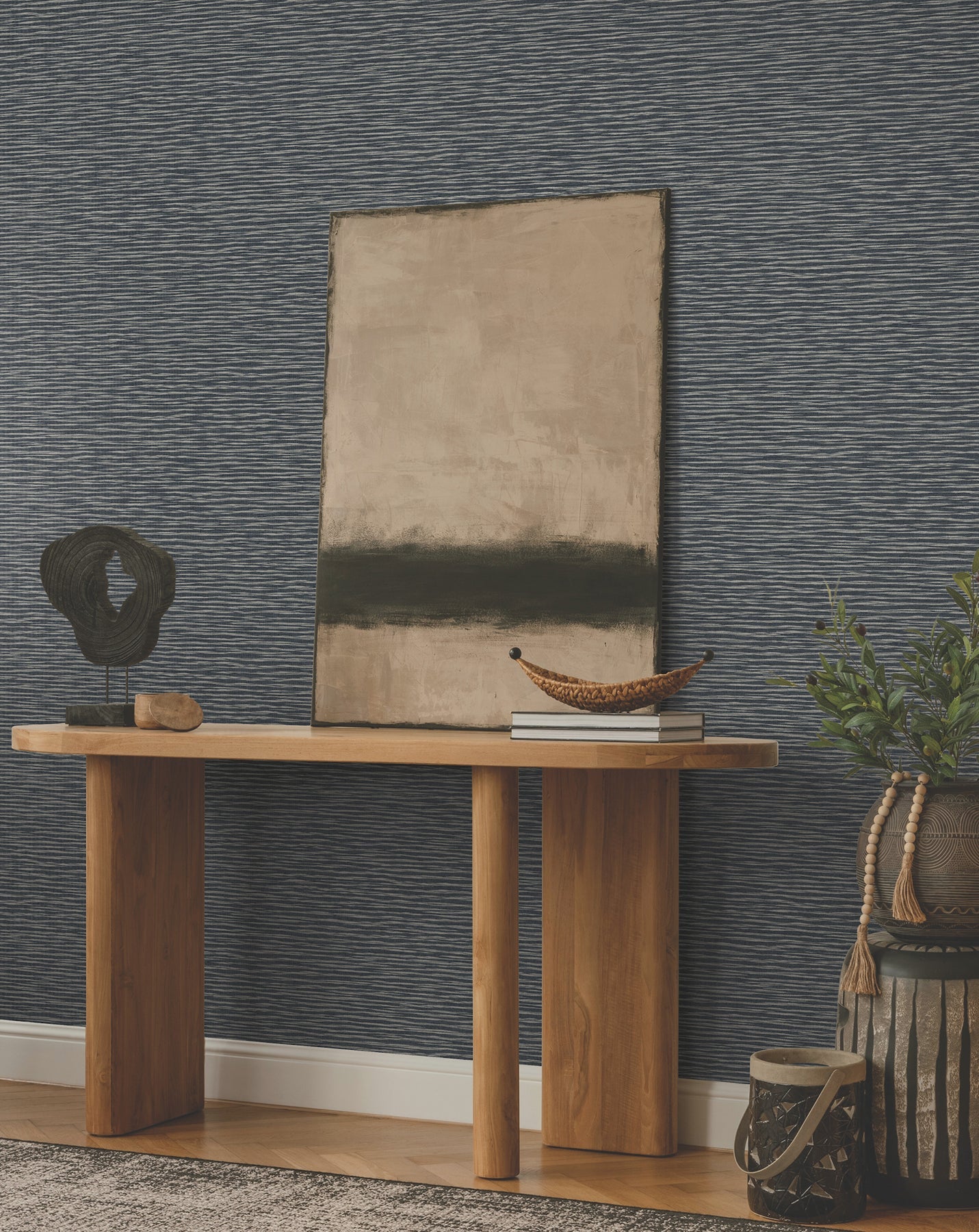 lotus-weave-wallpaper-navy-york-wallcoverings-za8042