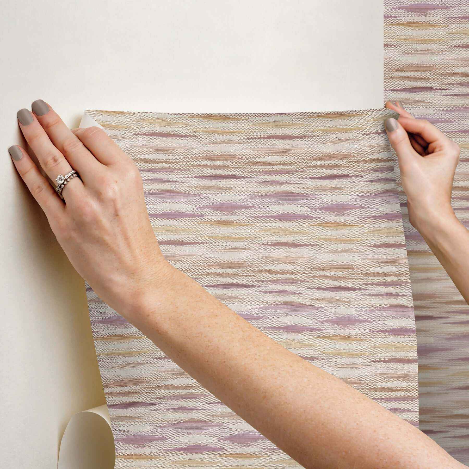 Fireworks Mauve Peel & Stick Wallpaper - York Wallcoverings - PSW1648RL - York Wallcoverings Wallpaper