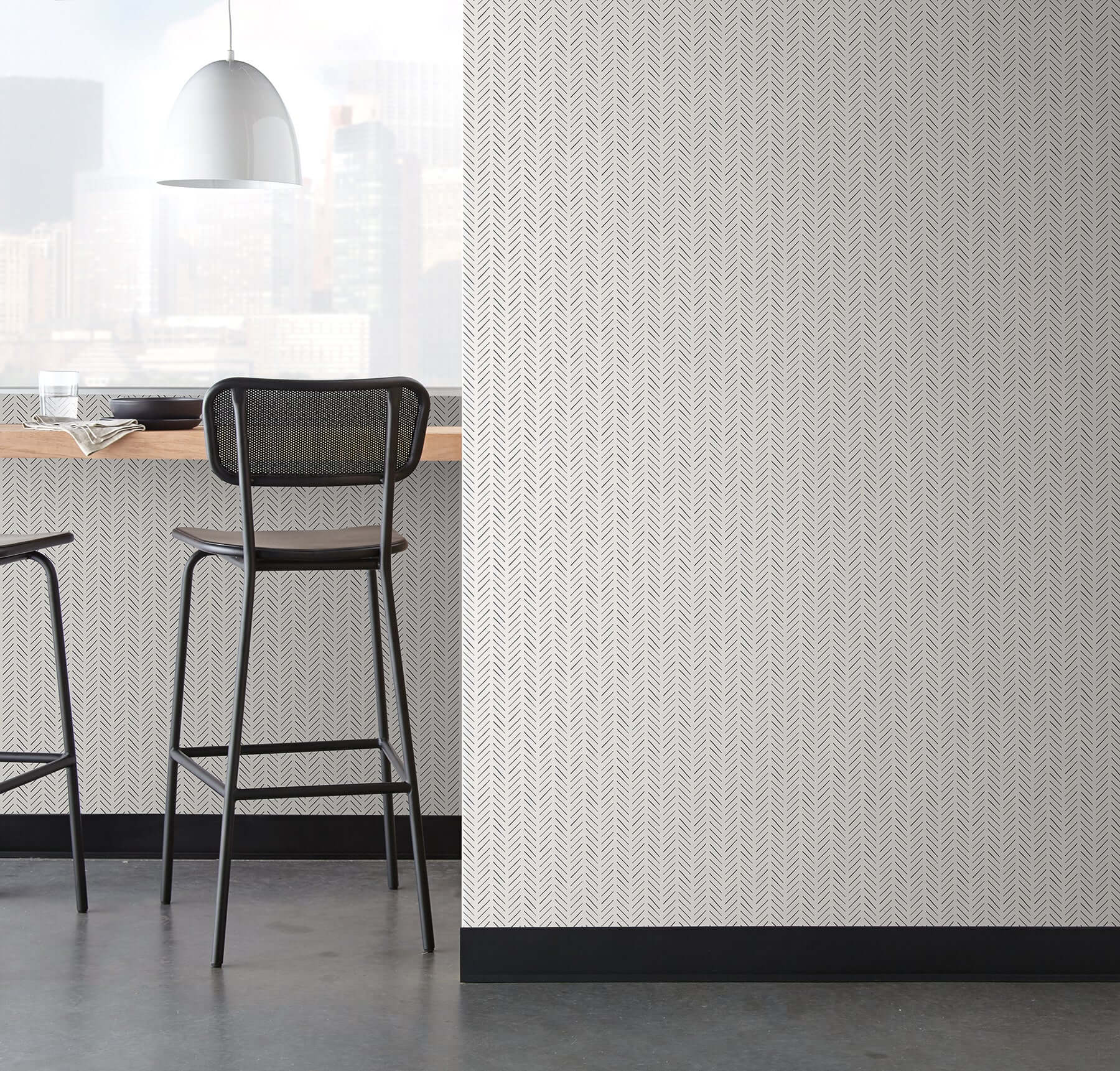stroll-charcoal-wallpaper-york-wallcoverings-mj4813 - York Wallpaper Wallpaper