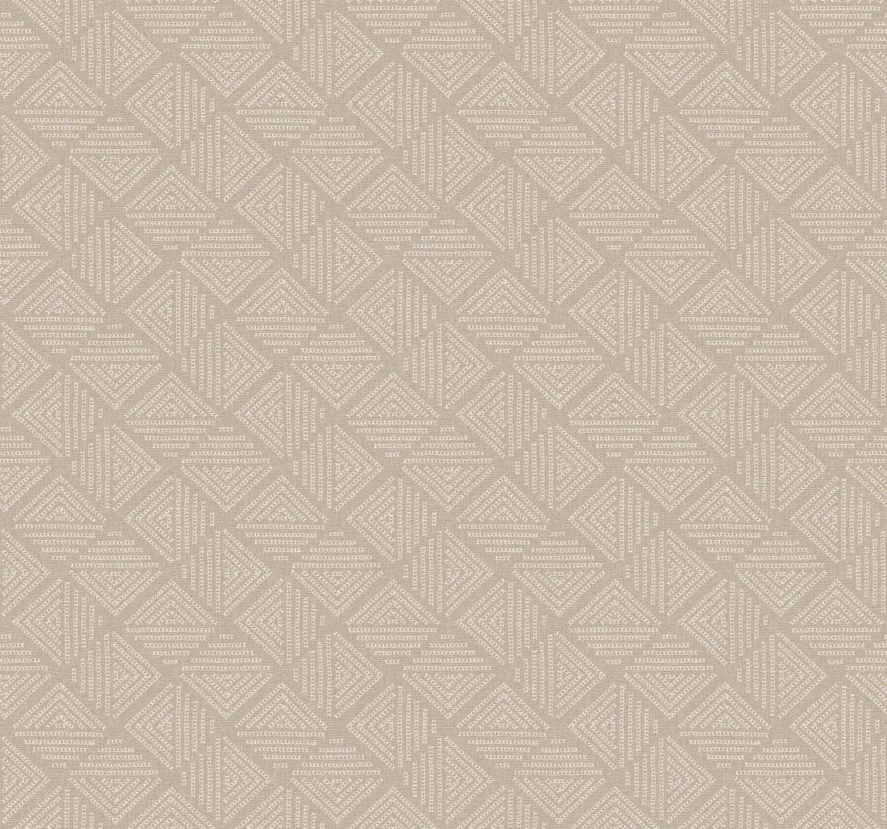 Center Square Yarn Wallpaper - York Wallcoverings - MJ4860
