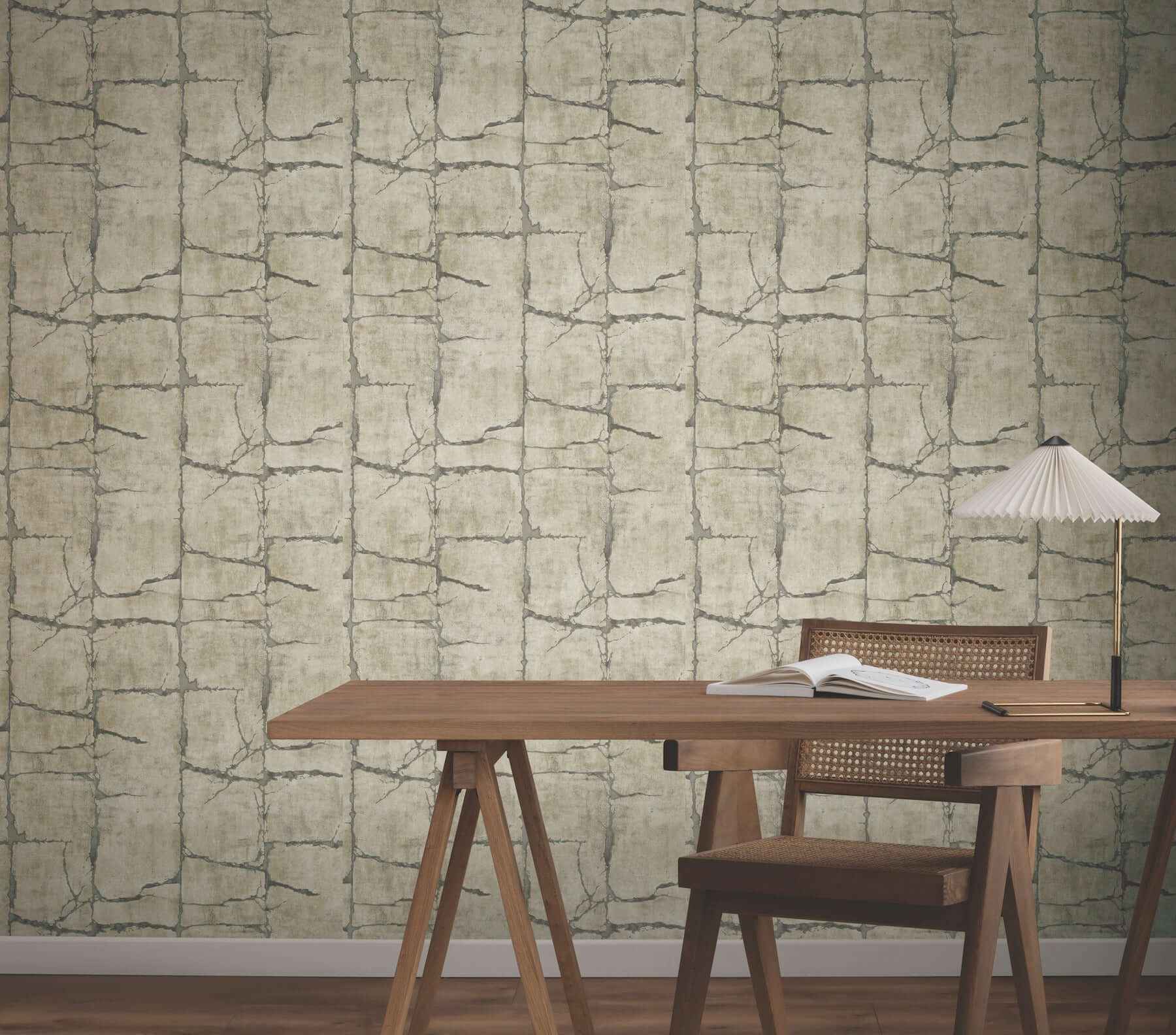 Mojave Taupe Wallpaper - York Wallcoverings - GN2581 - York Wallcoverings Wallpaper