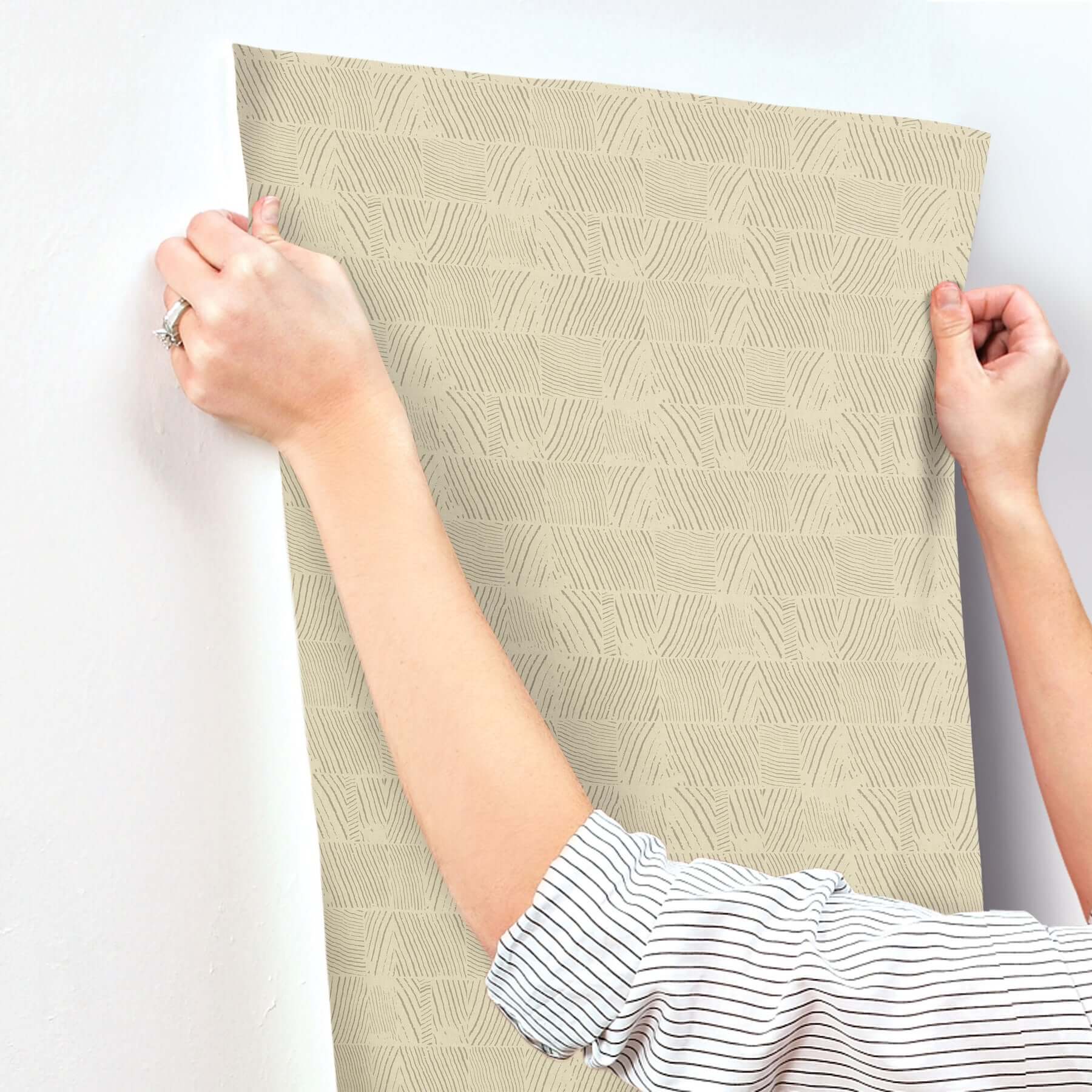 woodcut-beige-wallpaper-york-wallcoverings-gn2623 - York Wallpaper Wallpaper