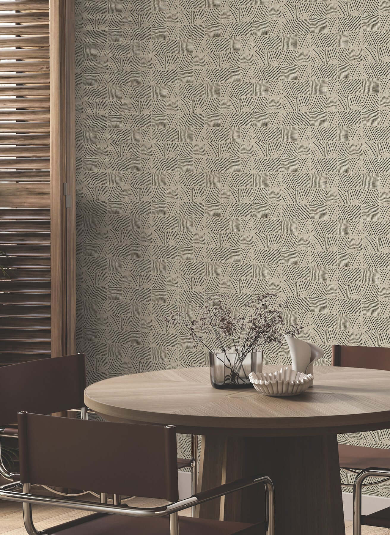 woodcut-black-linen-wallpaper-york-wallcoverings-gn2621 - York Wallcoverings Wallpaper