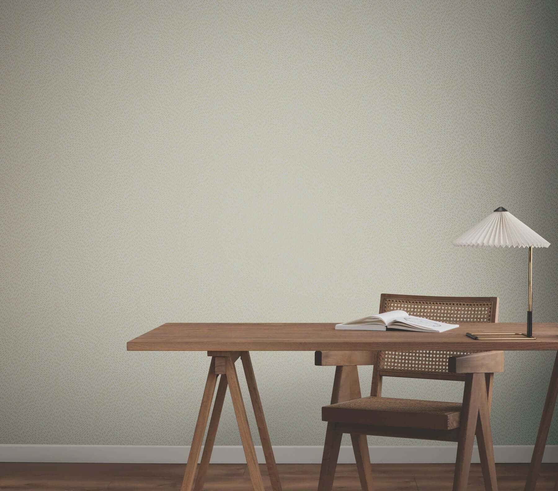 Dew Drop Grey Wallpaper - York Wallcoverings - GN2591