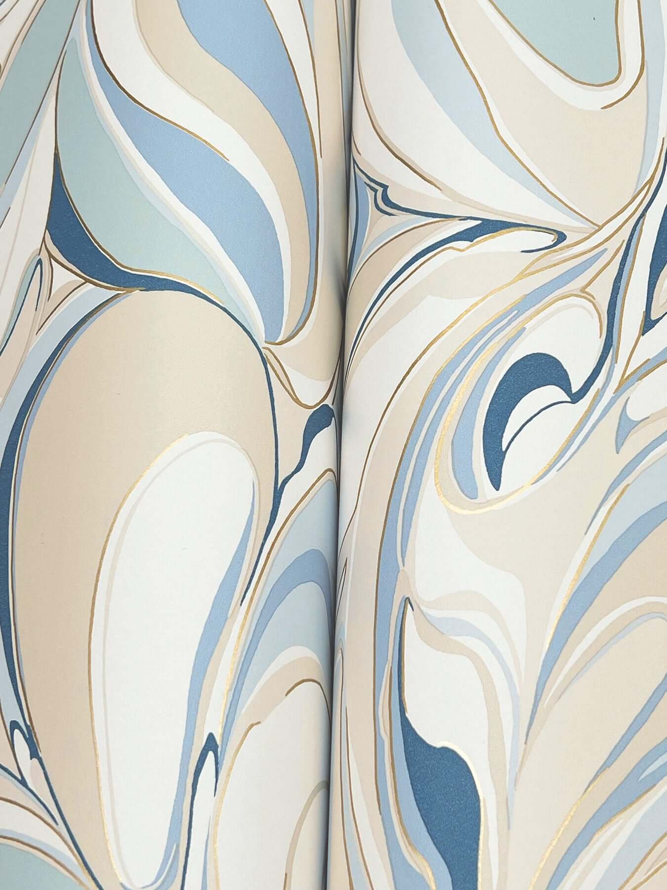 achate-blue-wallpaper-york-wallcoverings-gn2562 - York Wallpaper Wallpaper