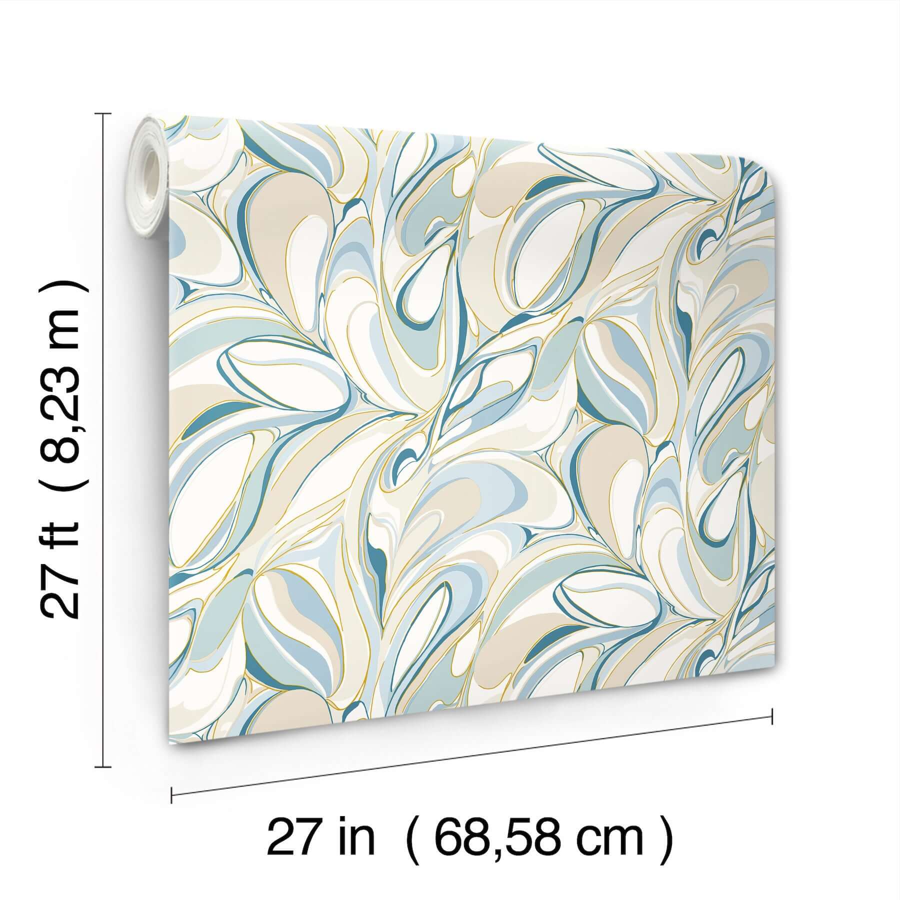 achate-blue-wallpaper-york-wallcoverings-gn2562 - York Wallpaper Wallpaper