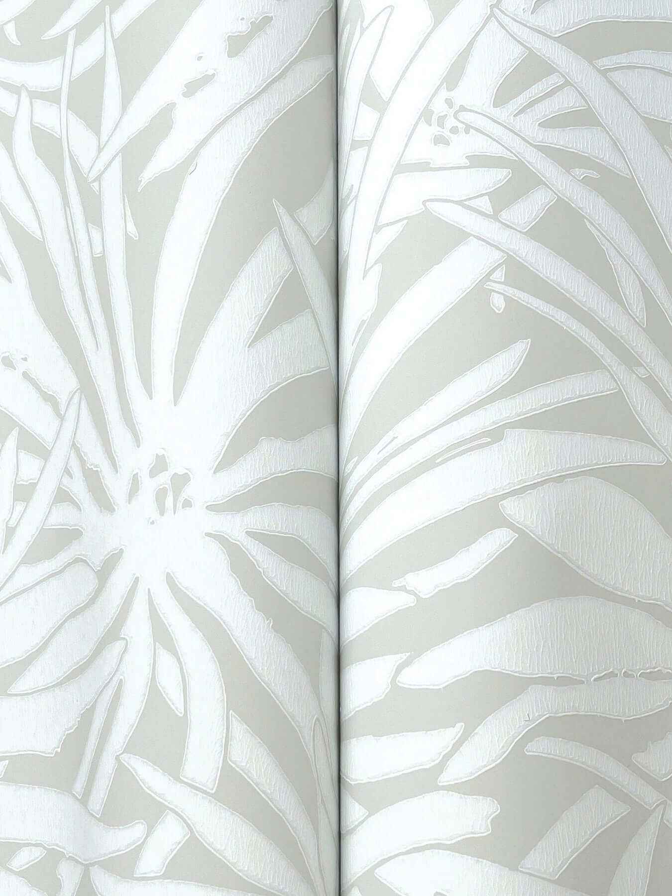 Floral Canopy Grey Wallpaper - York Wallcoverings - GN2572 - York Wallcoverings Wallpaper