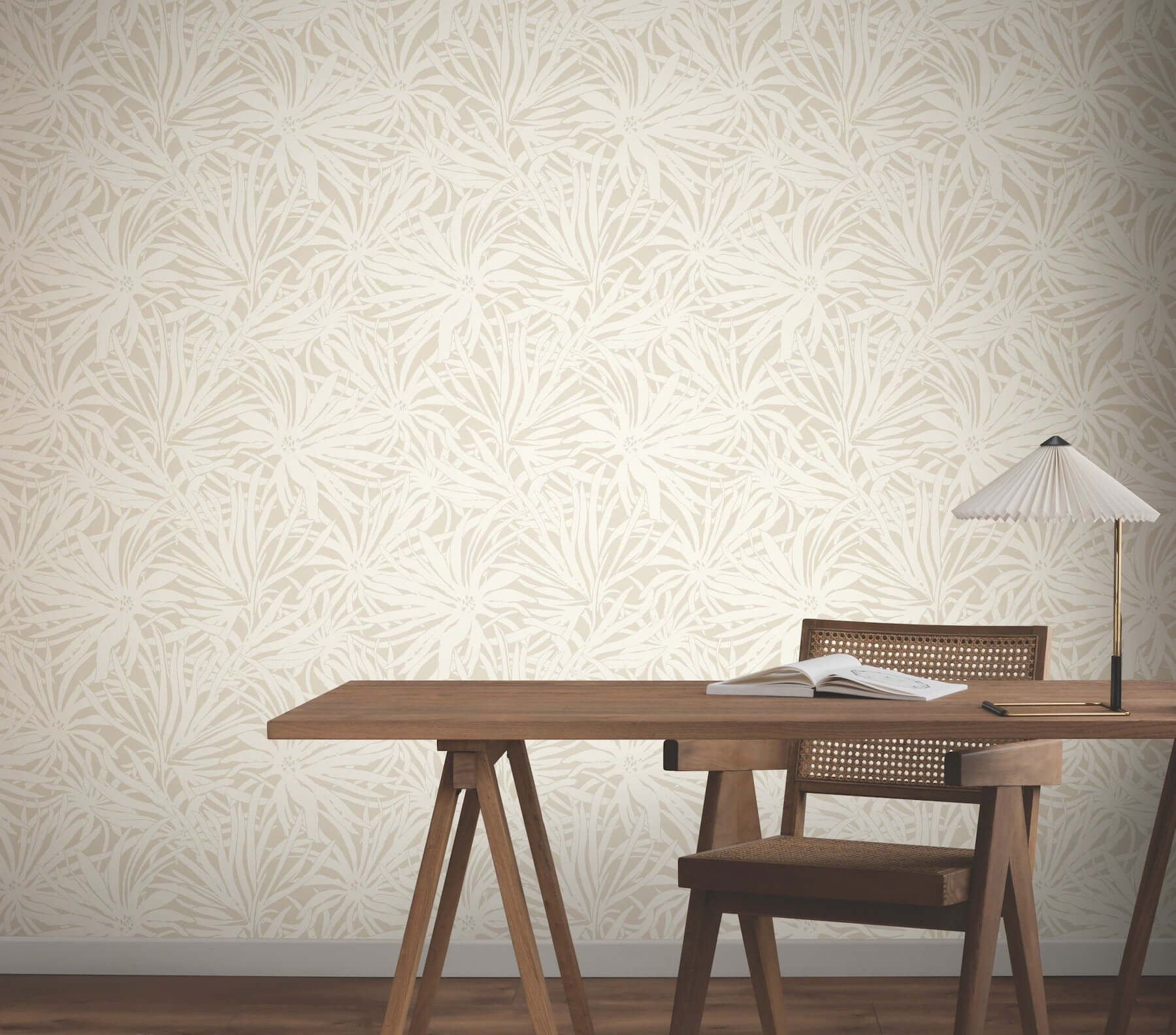 floral-canopy-linen-wallpaper-york-wallcoverings-gn2571 - York Wallpaper Wallpaper