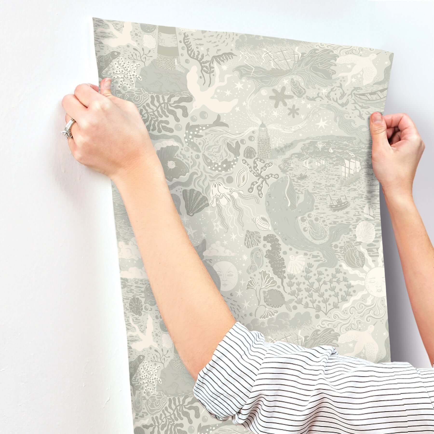 havet-light-blue-wallpaper-york-wallcoverings-mb29017 - York Wallpaper Wallpaper