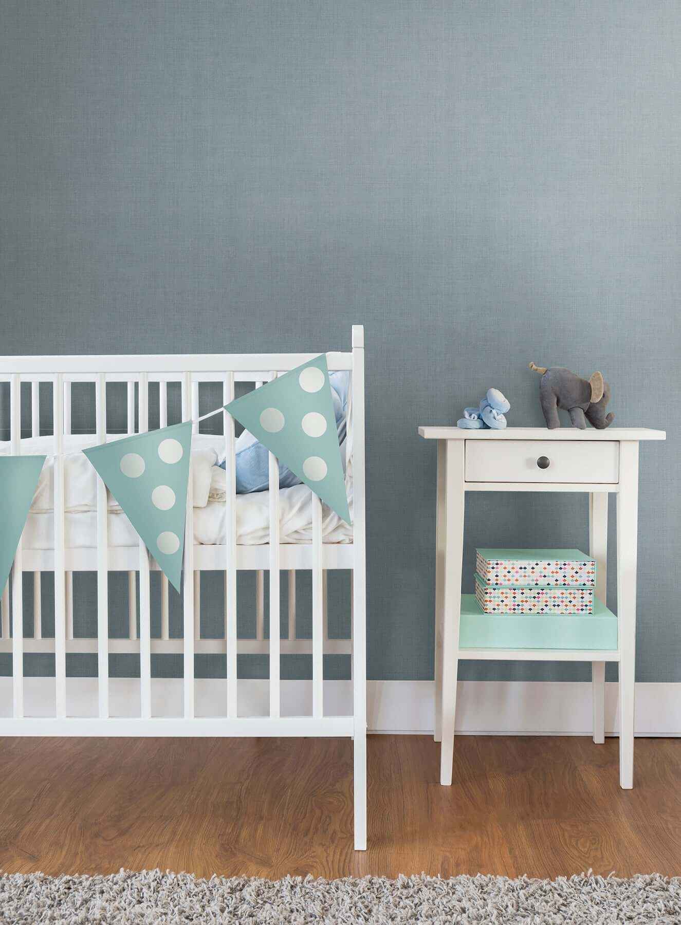 Vava Blalera Blue Wallpaper - York Wallcoverings - MB16028 - York Wallcoverings Wallpaper