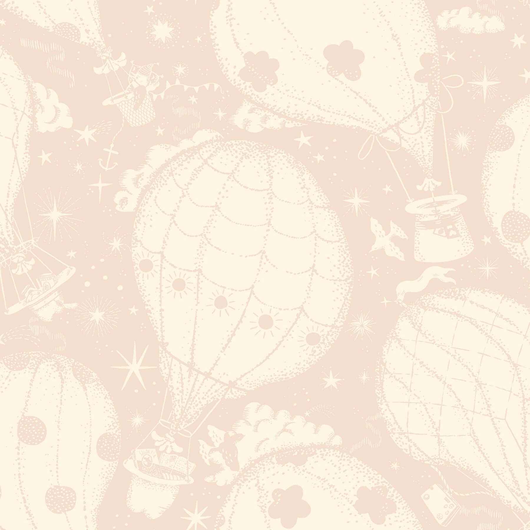 Ballongerna Pink Wallpaper - York Wallcoverings - MB29003 - York Wallcoverings Wallpaper