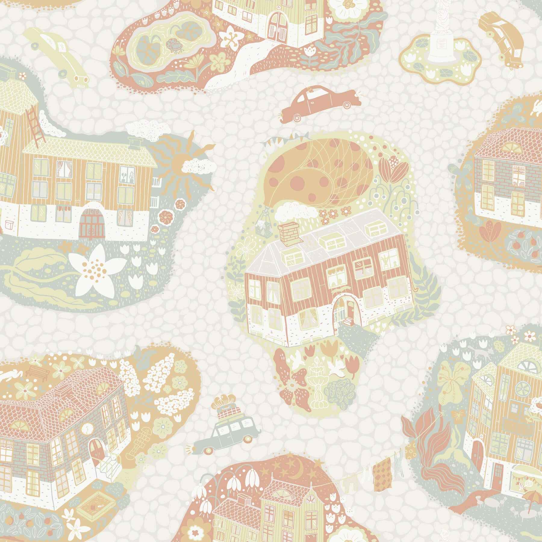 Staden Grey Wallpaper - York Wallcoverings - MB29007 - York Wallcoverings Wallpaper