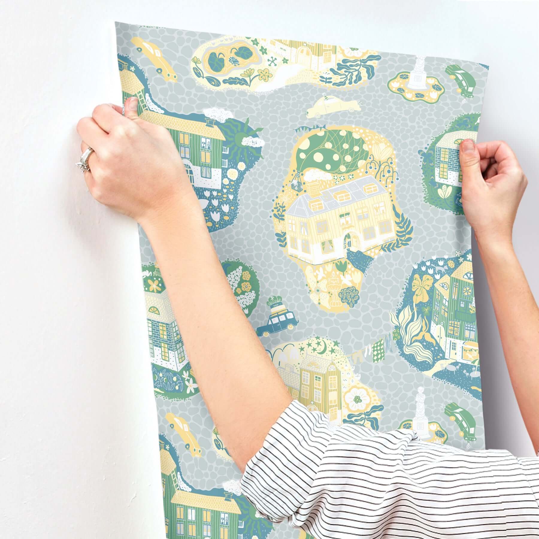 staden-light-blue-wallpaper-york-wallcoverings-mb29009 - York Wallcoverings Wallpaper