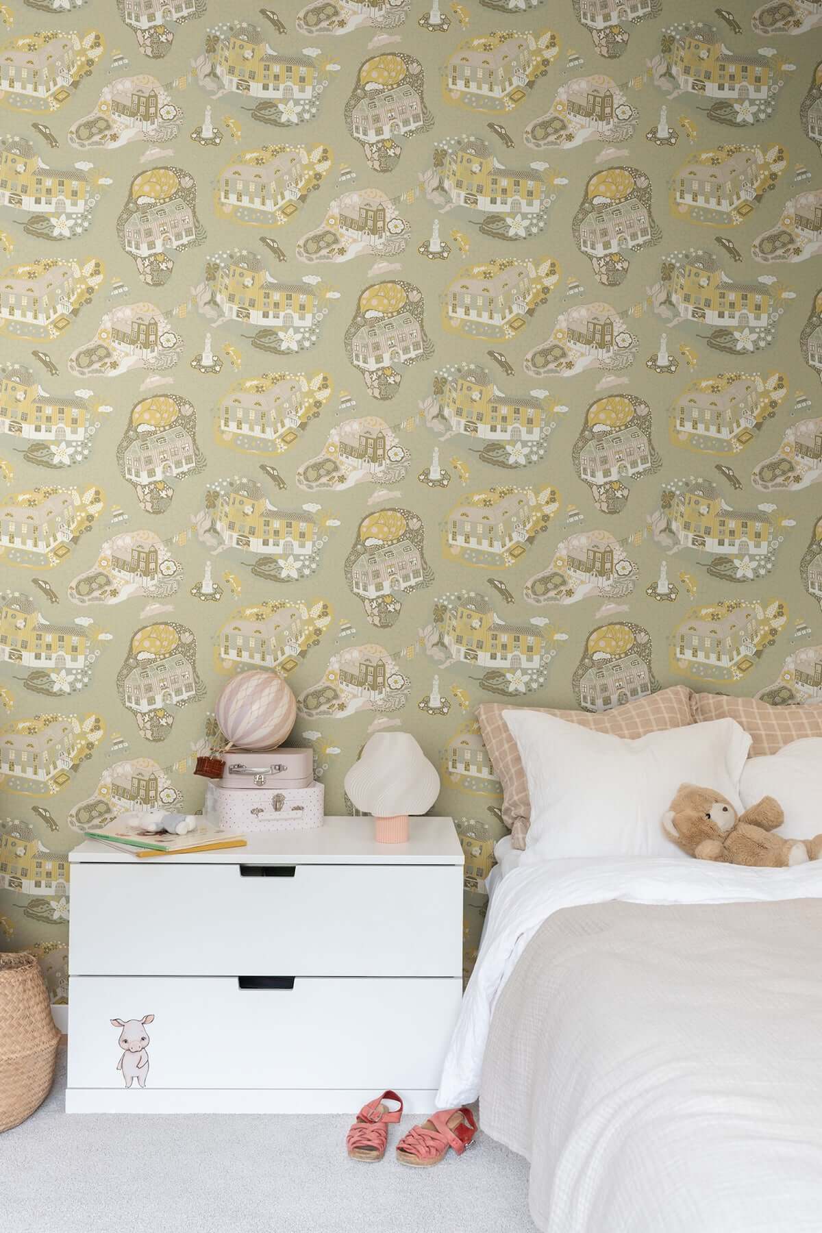 staden-mustard-wallpaper-york-wallcoverings-mb29008 - York Wallpaper Wallpaper