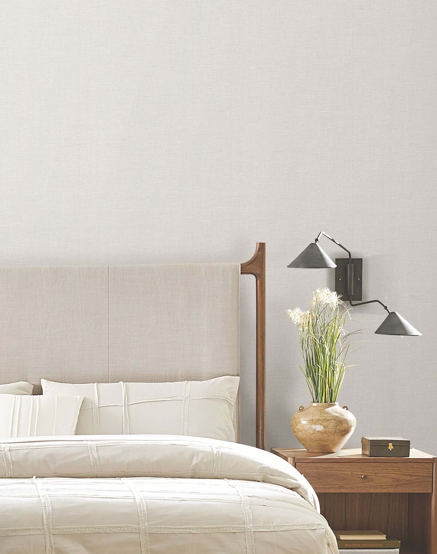 loom-white-wallpaper-york-wallcoverings-si26143 - York Wallcoverings Wallpaper