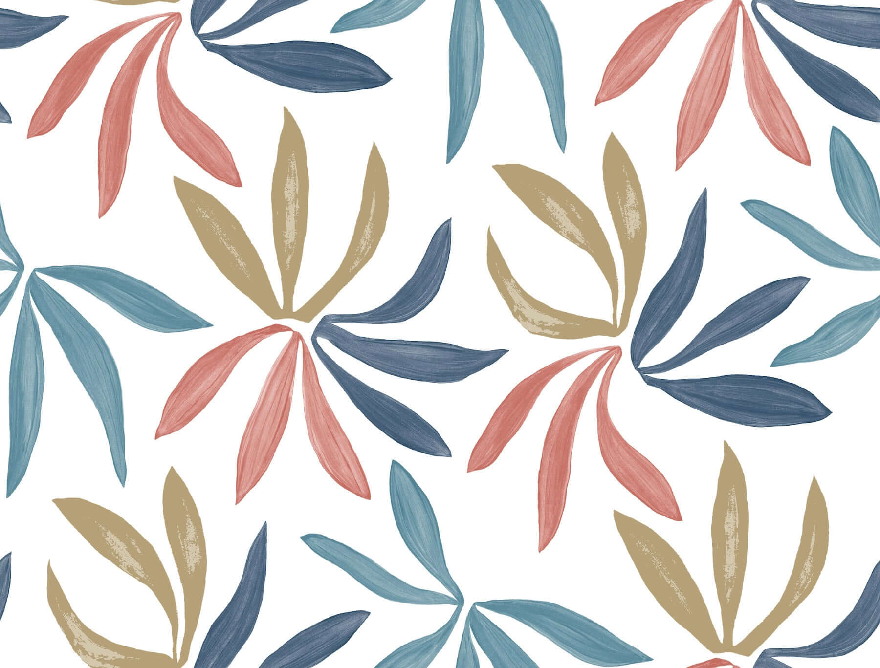 little-garden-multicolor-wallpaper-york-wallcoverings-zm2811 - York Wallcoverings Wallpaper