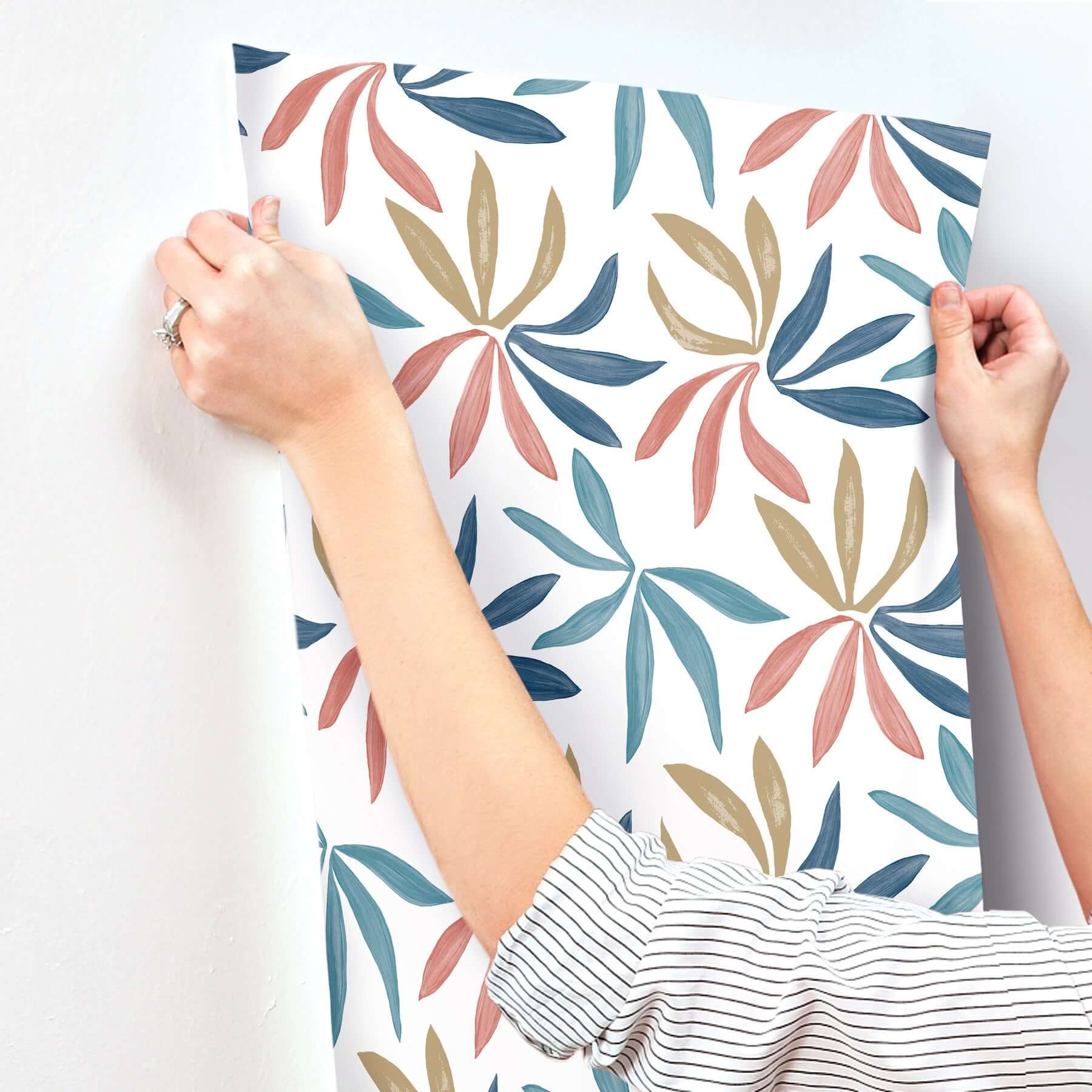 little-garden-multicolor-wallpaper-york-wallcoverings-zm2811 - York Wallcoverings Wallpaper