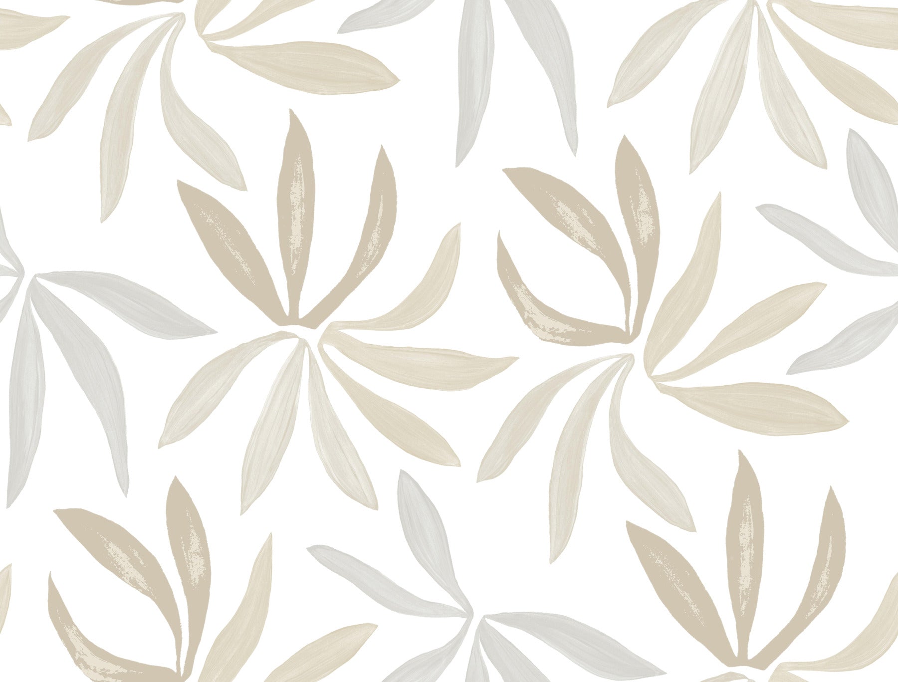 Little Garden Neutral & Pearl Wallpaper - York Wallcoverings - ZM2815 - York Wallcoverings Wallpaper