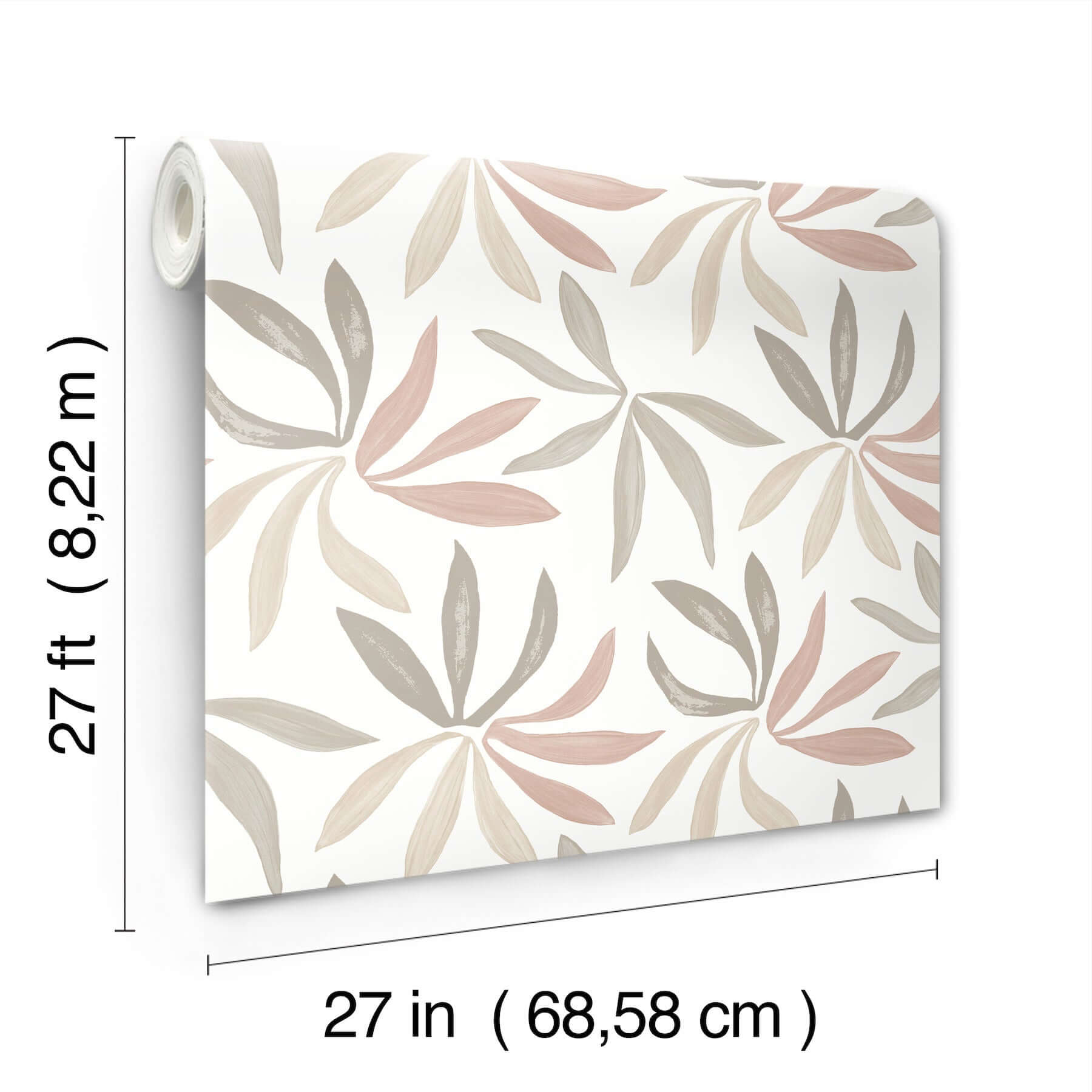 little-garden-nude-blush-wallpaper-york-wallcoverings-zm2814 - York Wallcoverings Wallpaper