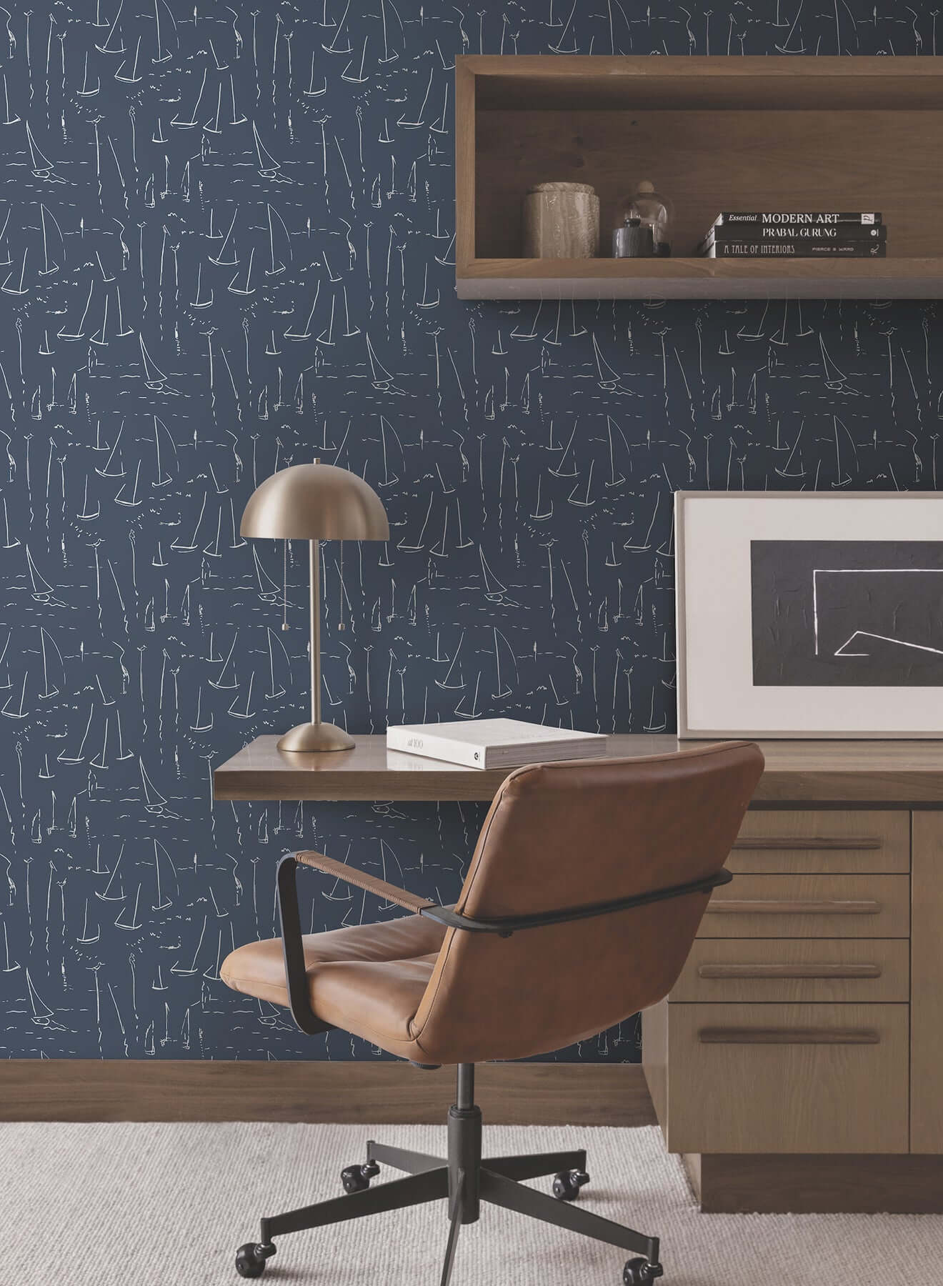 vermillion-coast-ultramarine-wallpaper-york-wallcoverings-zm2841 - York Wallcoverings Wallpaper