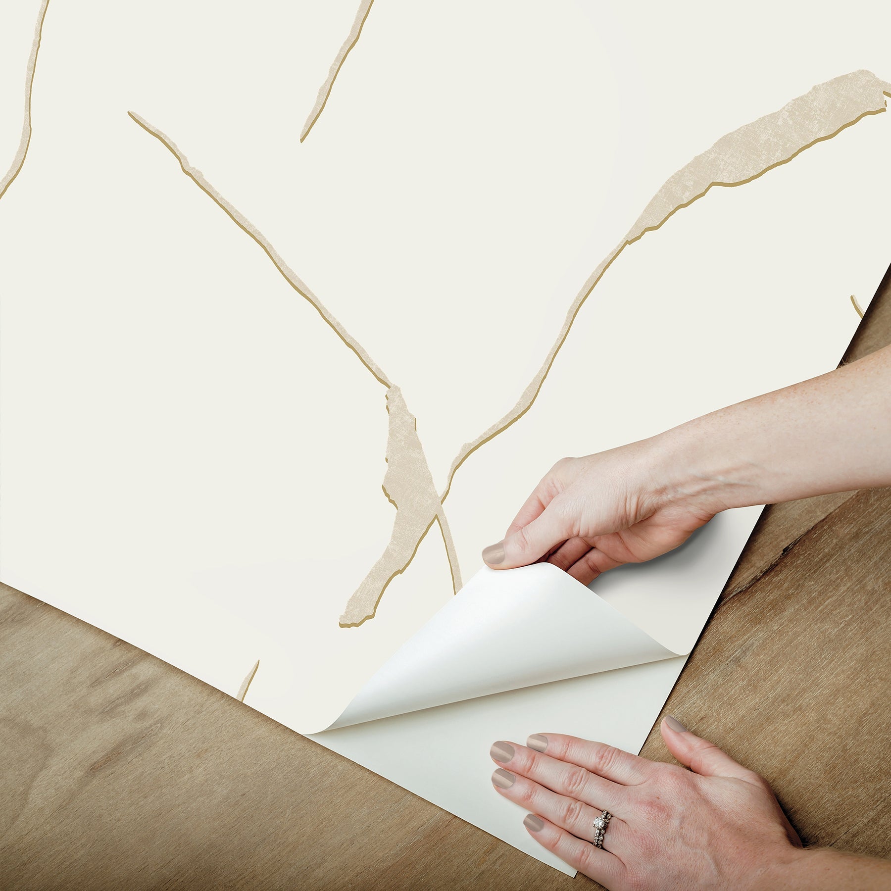 ivory-coast-wallpaper-premium-peel-stick-wallpaper-caramel-gold-york-wallcoverings-psw1651rl