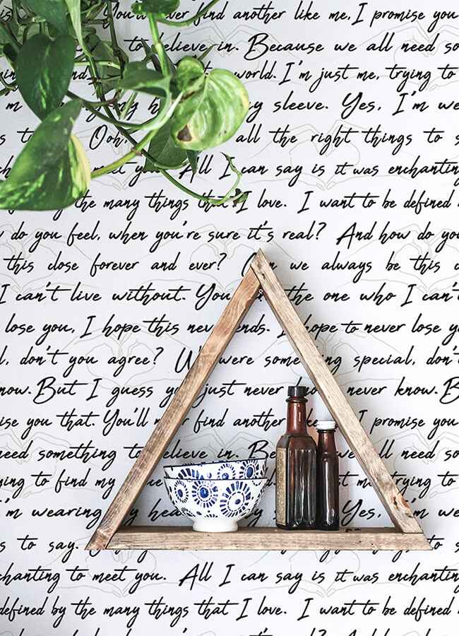 Love Letters Ink Peel & Stick Wallpaper - York Wallcoverings - RMWS1251 - York Wallcoverings Wallpaper