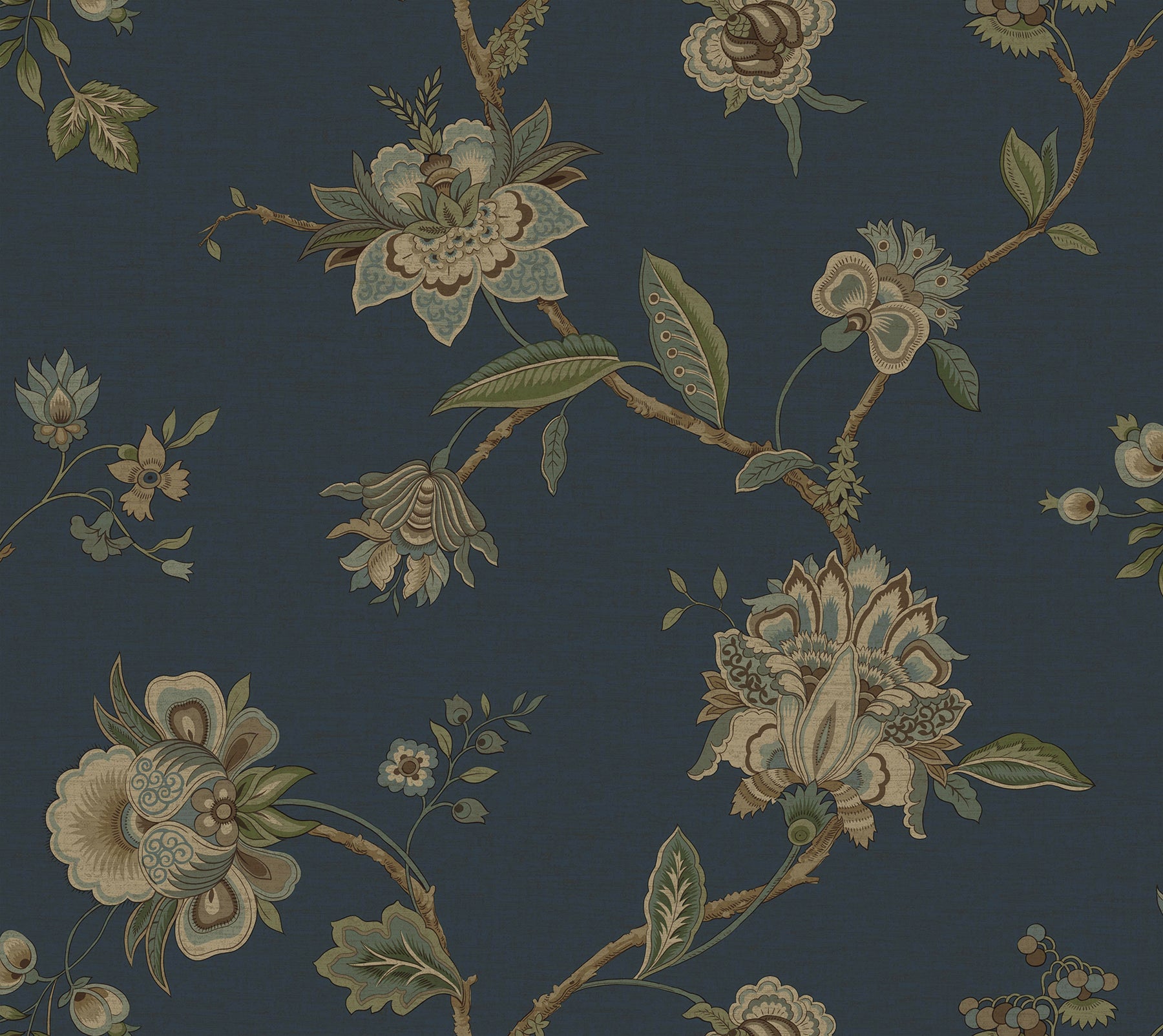 monaco-blue-jacobean-trail-wallpaper-york-wallcoverings-man33064