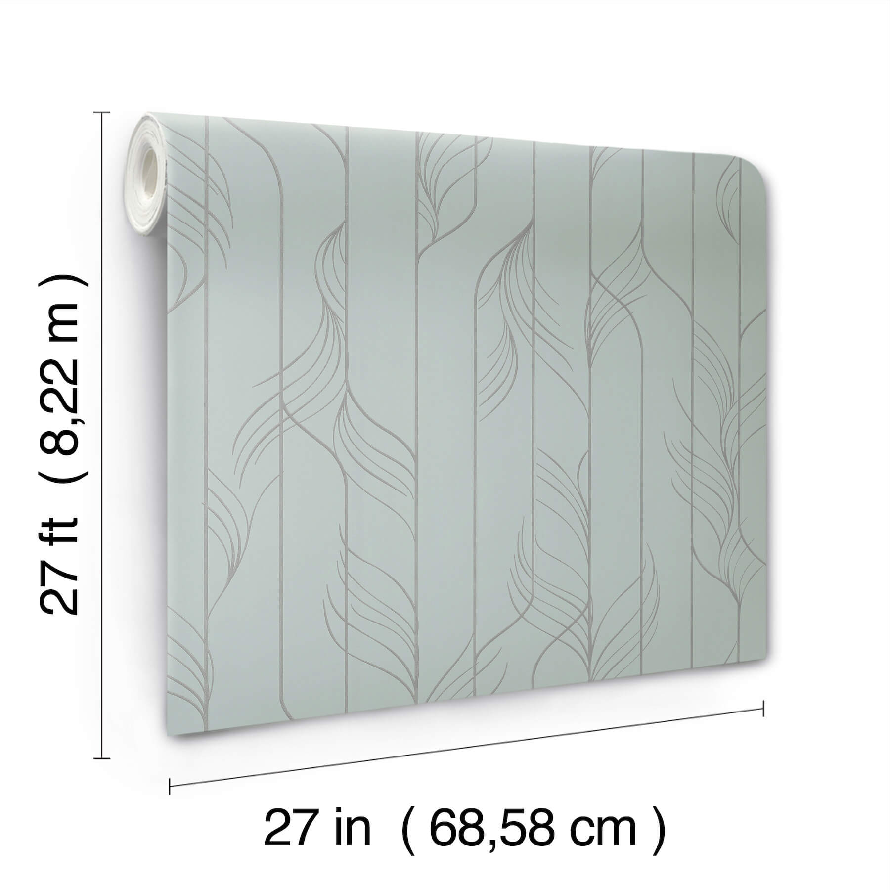 elemental-thread-blue-silver-wallpaper-york-wallcoverings-df3304 - York Wallcoverings Wallpaper
